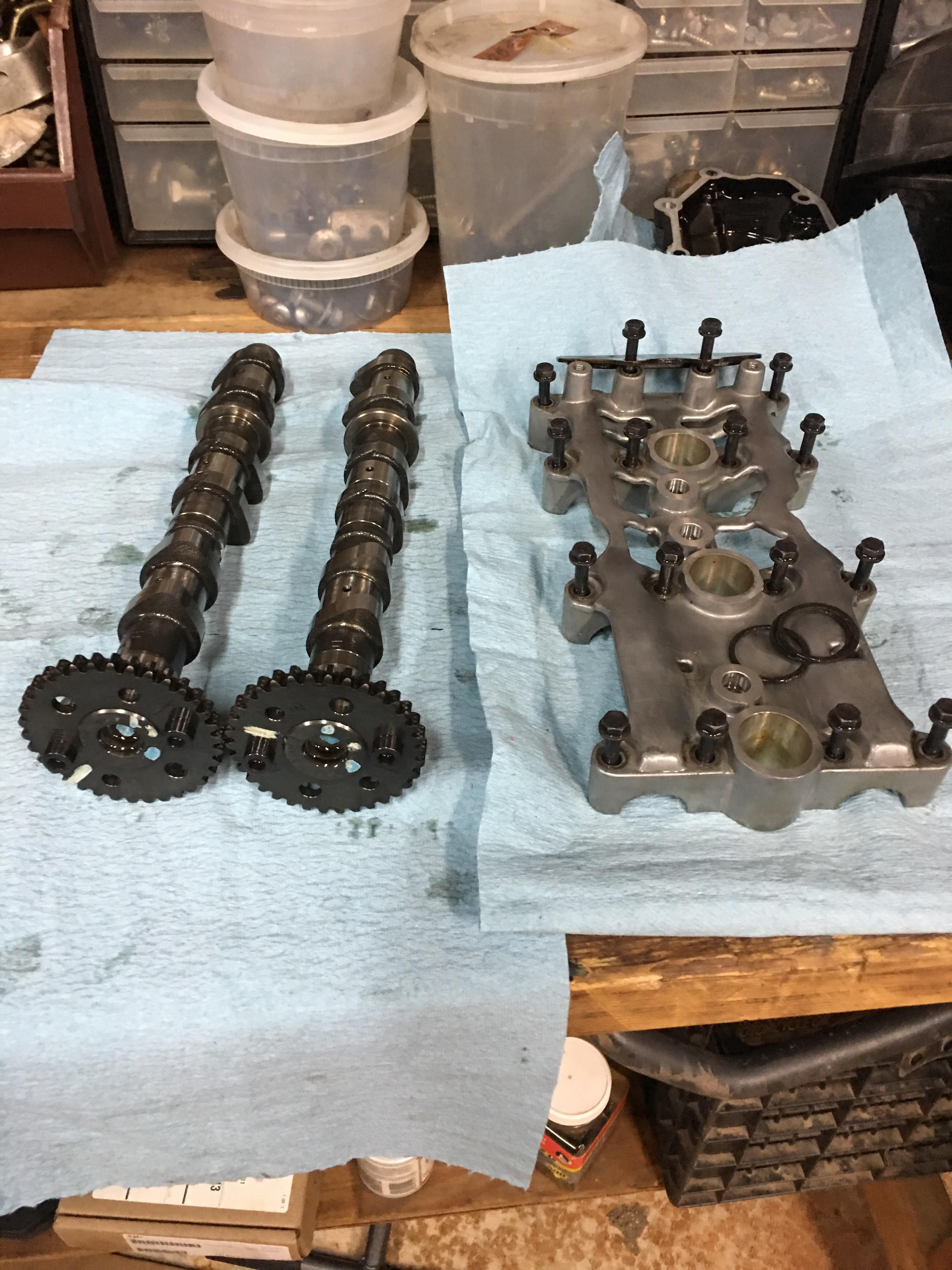 My first time performing a valve adjustment. 50K On Tiger 800XC only