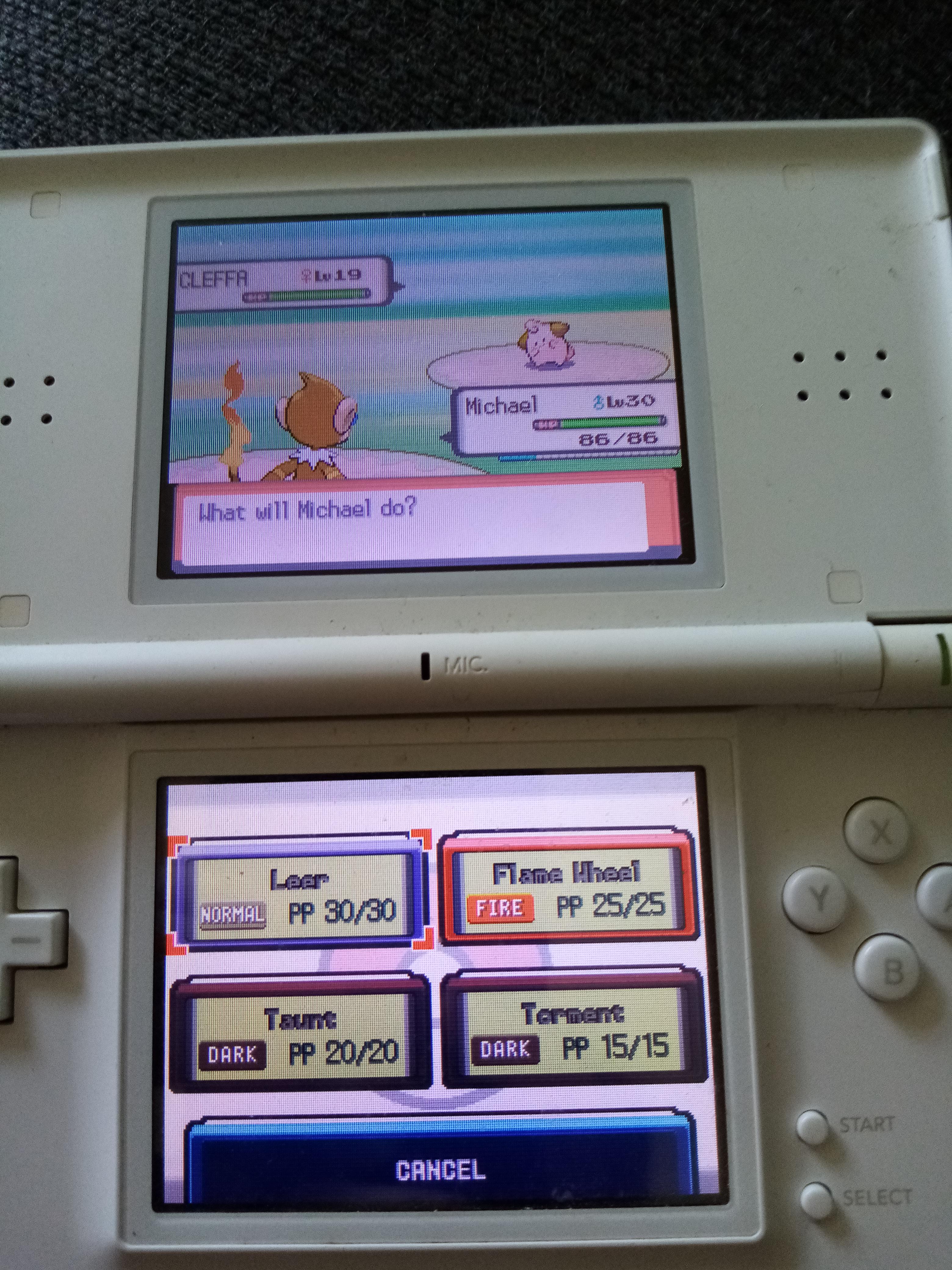 I put my pokemon into daycare and then let it level up there. I got it