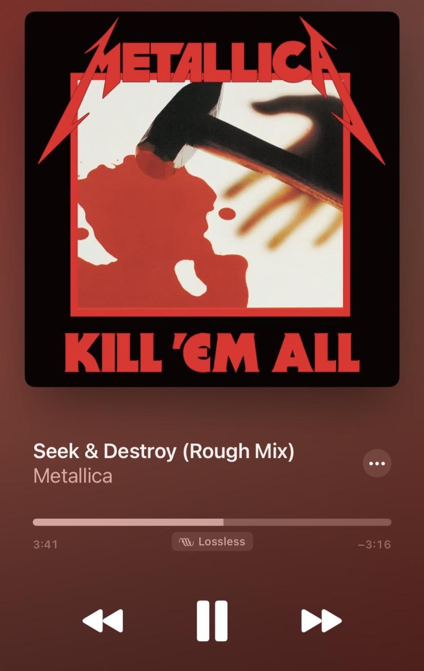 Rough Mix r/Metallica