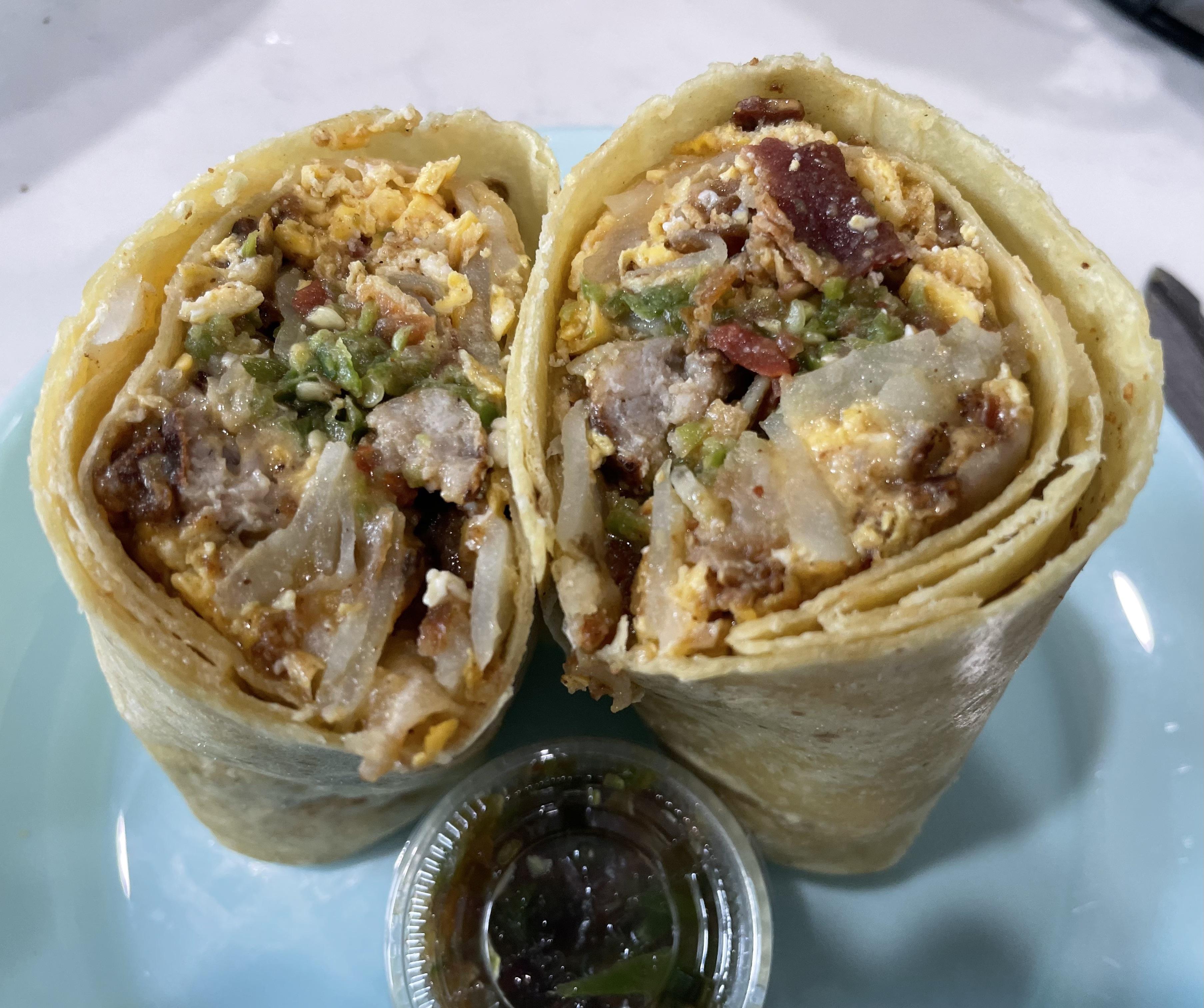 Corner Cottage Breakfast Burrito r/burbank