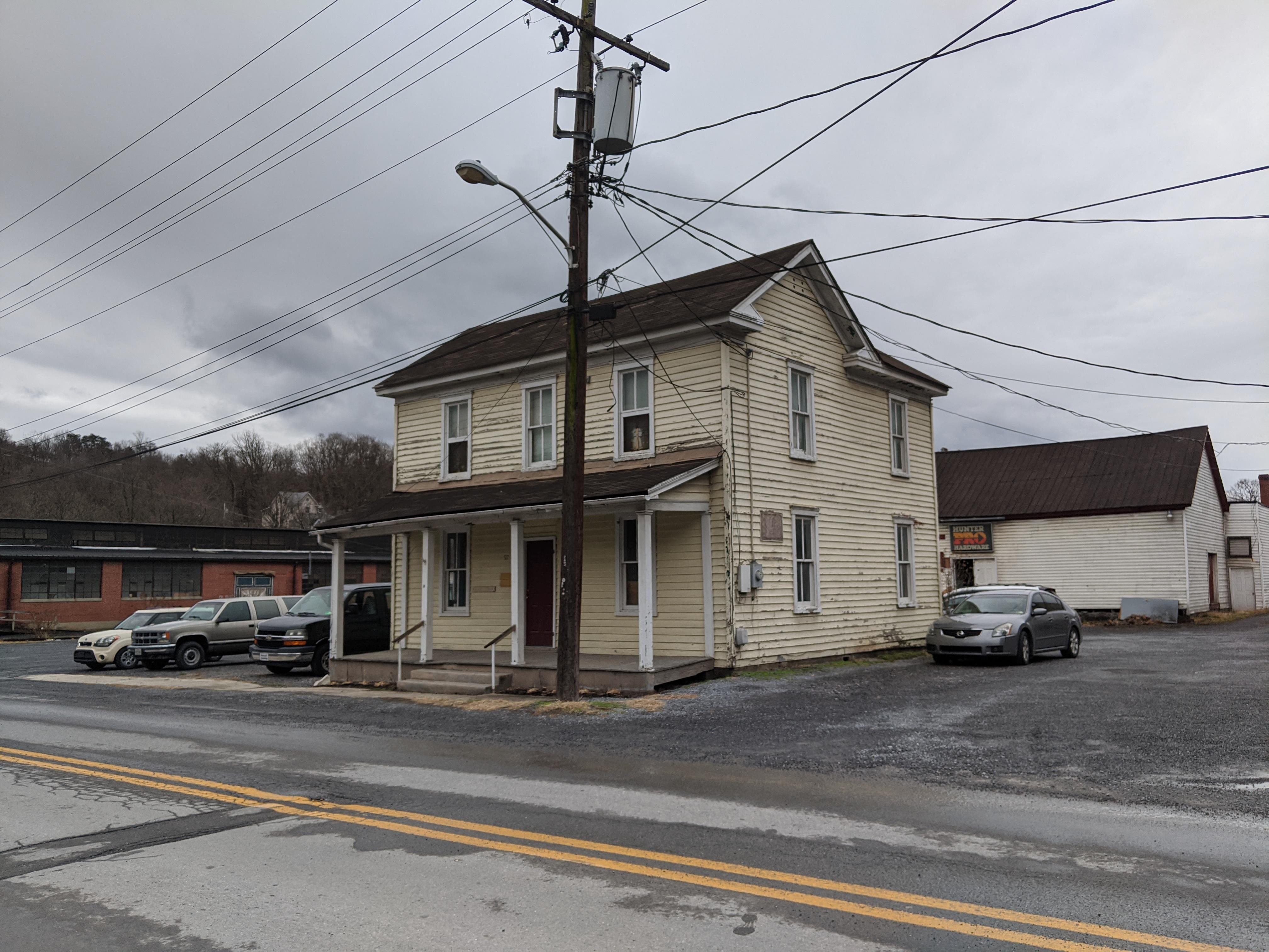 Berkeley Springs, West Virginia. Only one left on the block. r