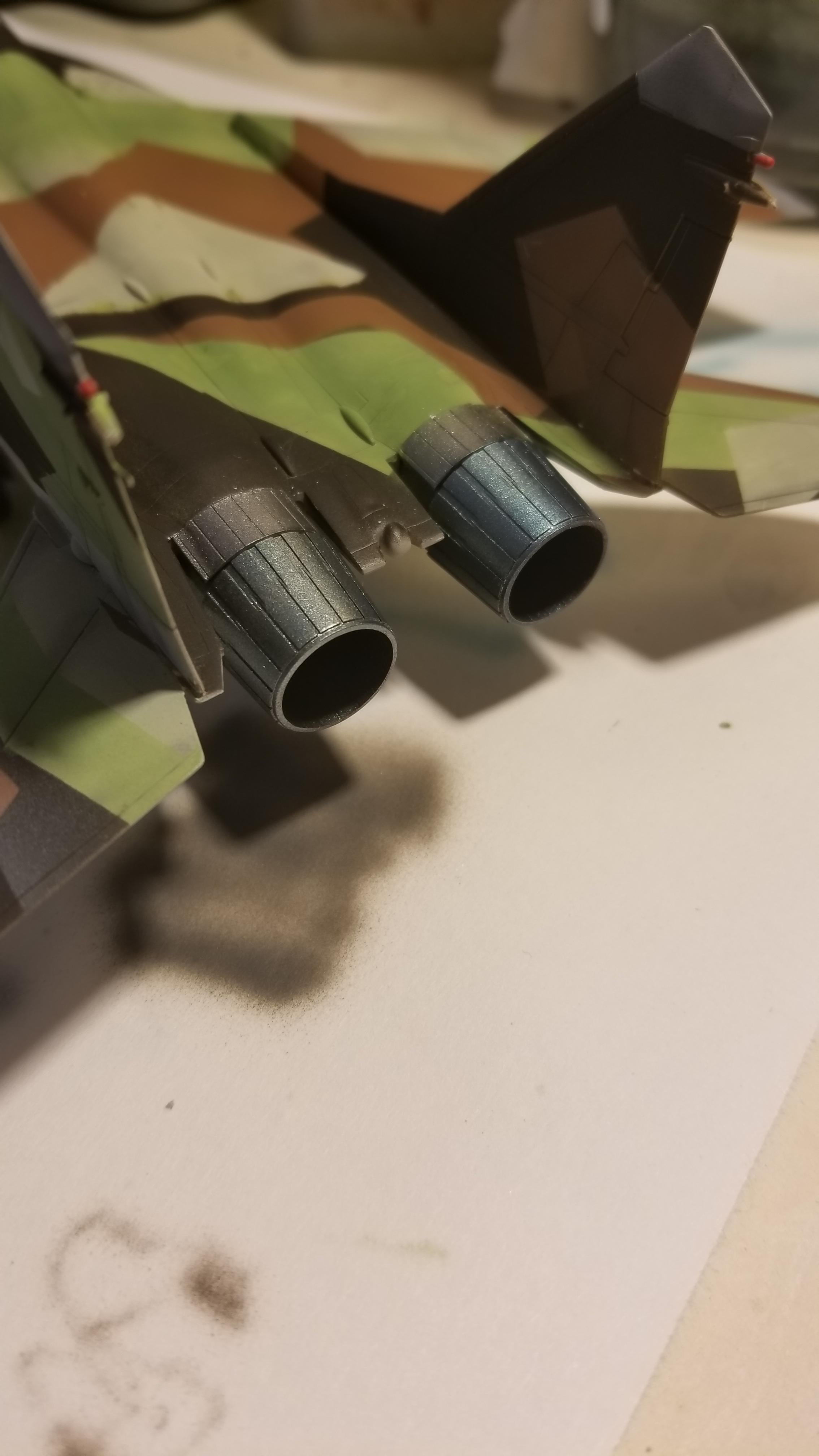 Any tips for painting jet exhausts? r/modelmakers