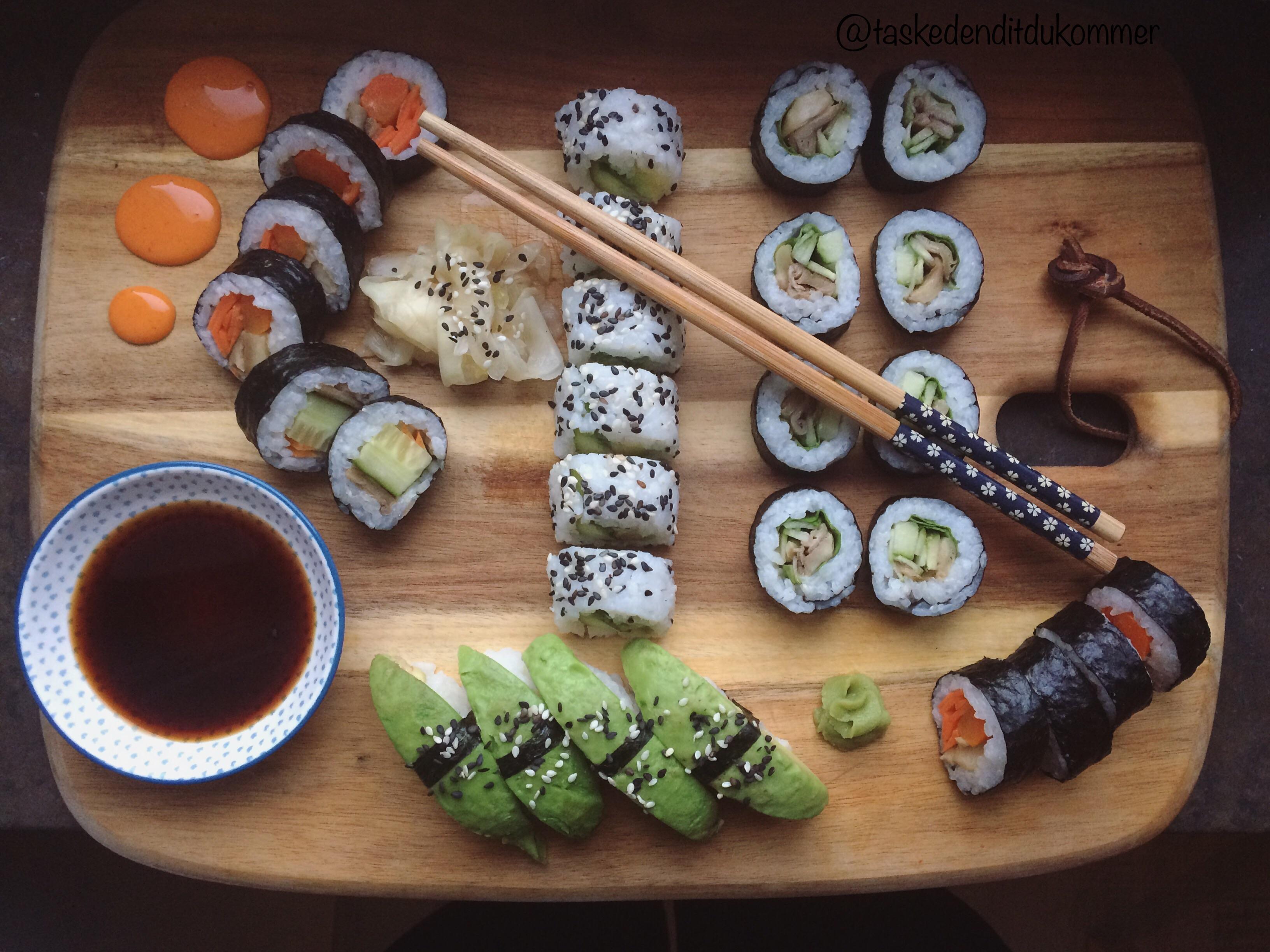 Vegetarian sushi r/VegRecipes