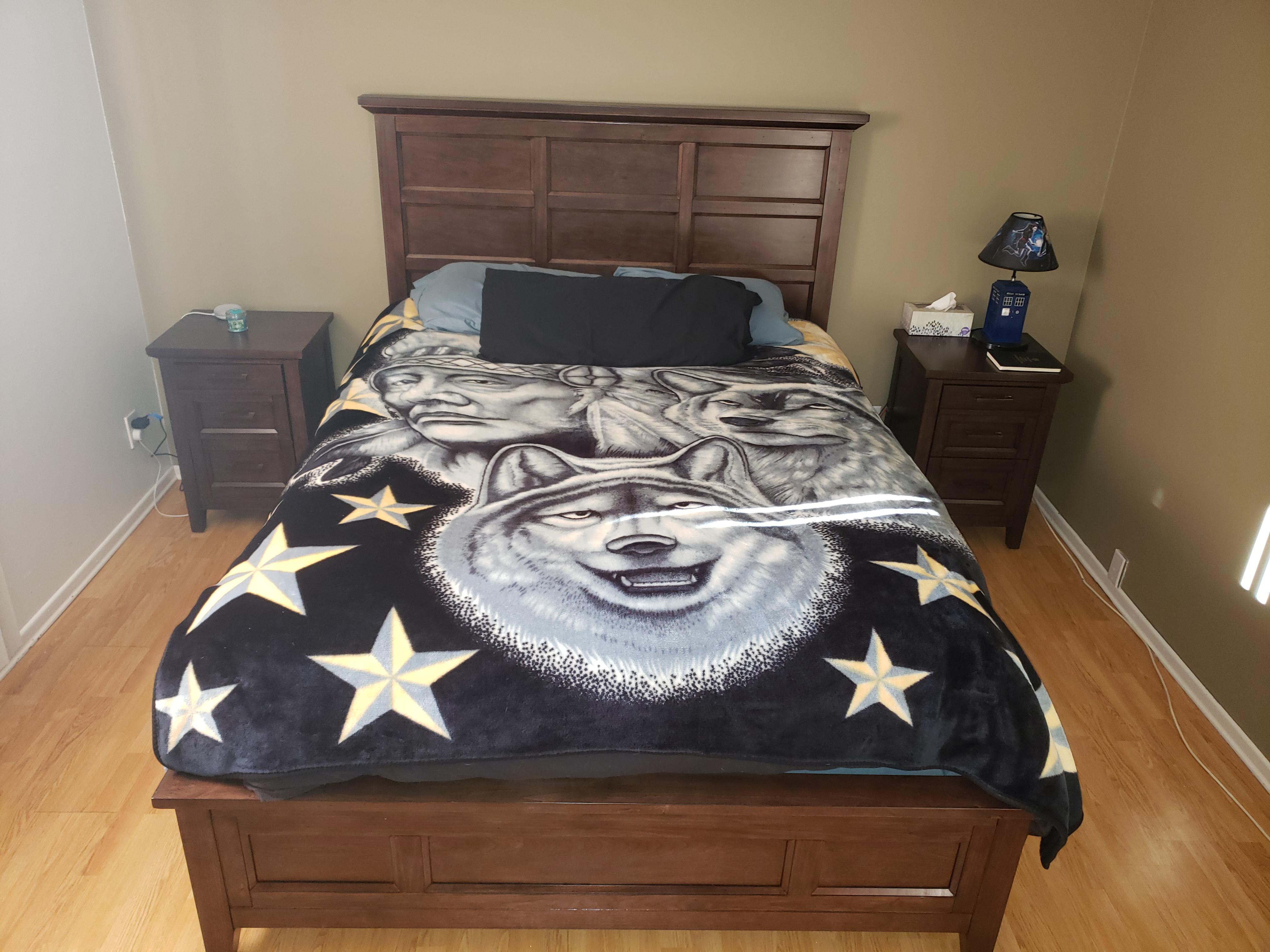 For the first time in my adult life I own a bed set that costs more