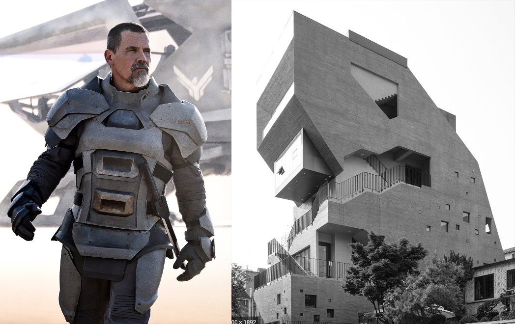Minimalist Atreides Armor suits = Brutalist Architecture r/dune
