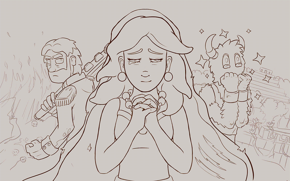 Some iteration of our original horizontal cover, before Steam changed