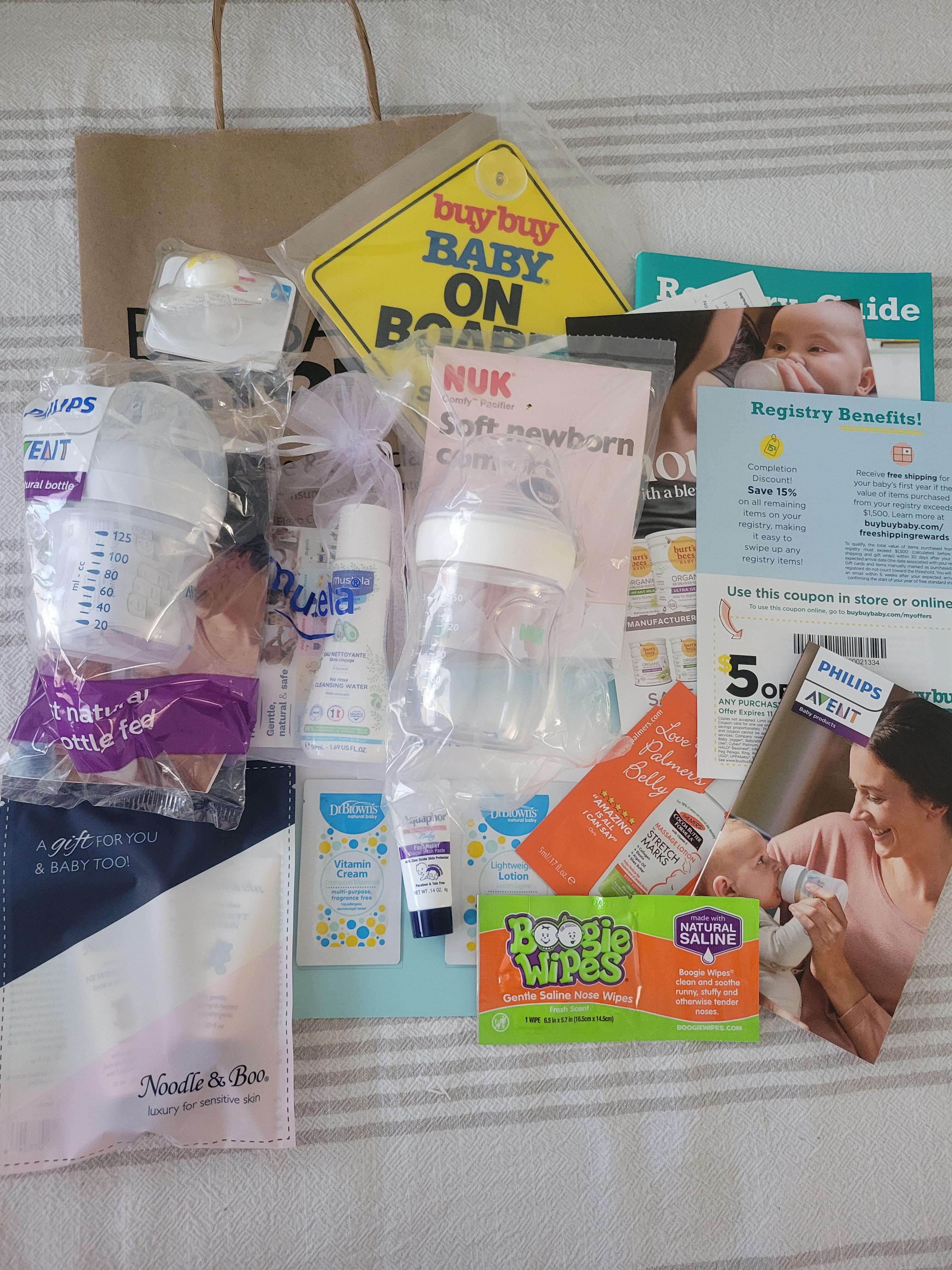buybuy BABY Registry Free Goody Bag November 2021 r/BabyBumps