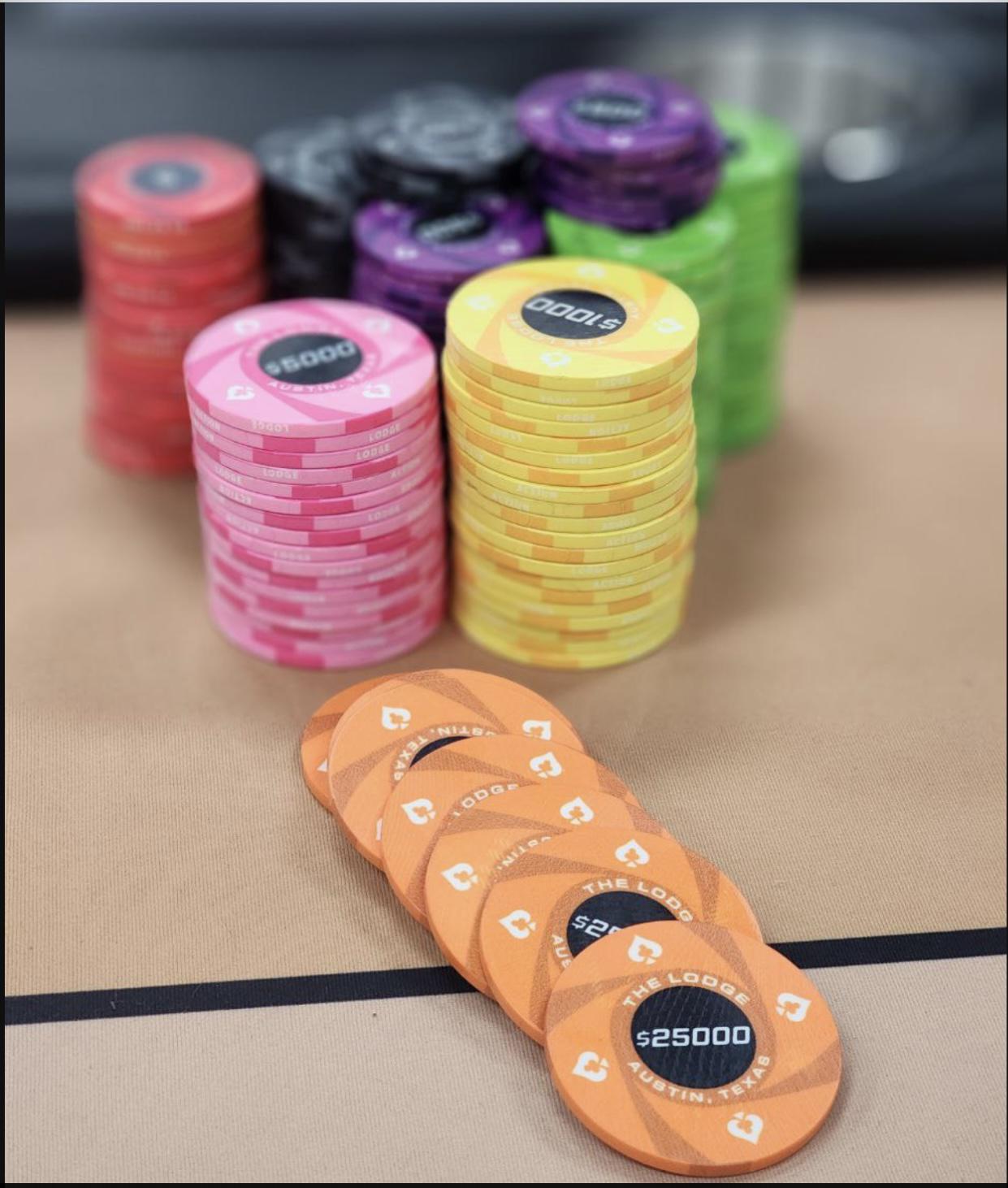 The Lodge new 25K poker chip r/poker