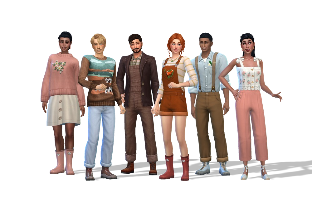 I'm trying Sims 4 cottage living big brother challenge, time to grab