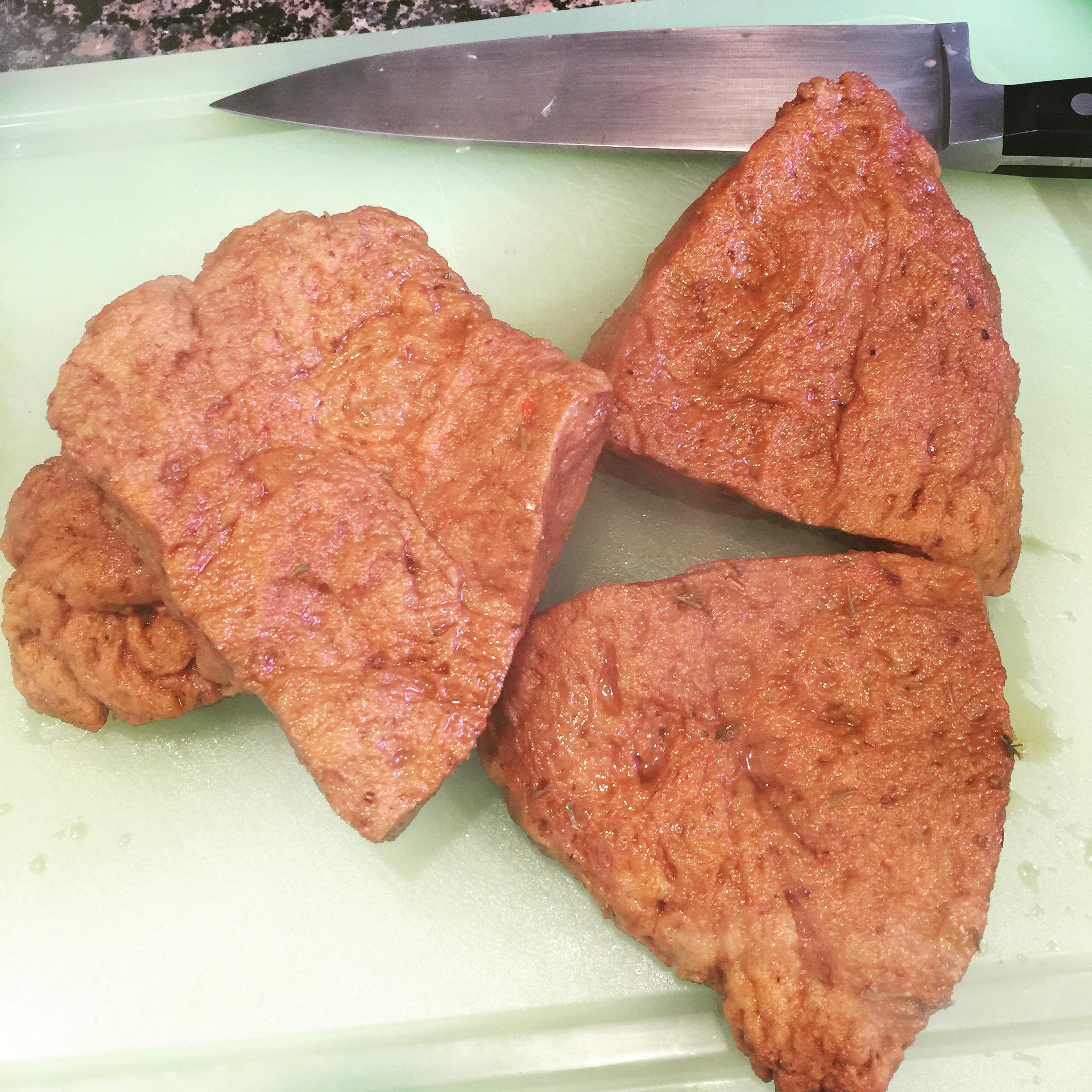 I just made seitan brisket. And it's amazing. r/vegan