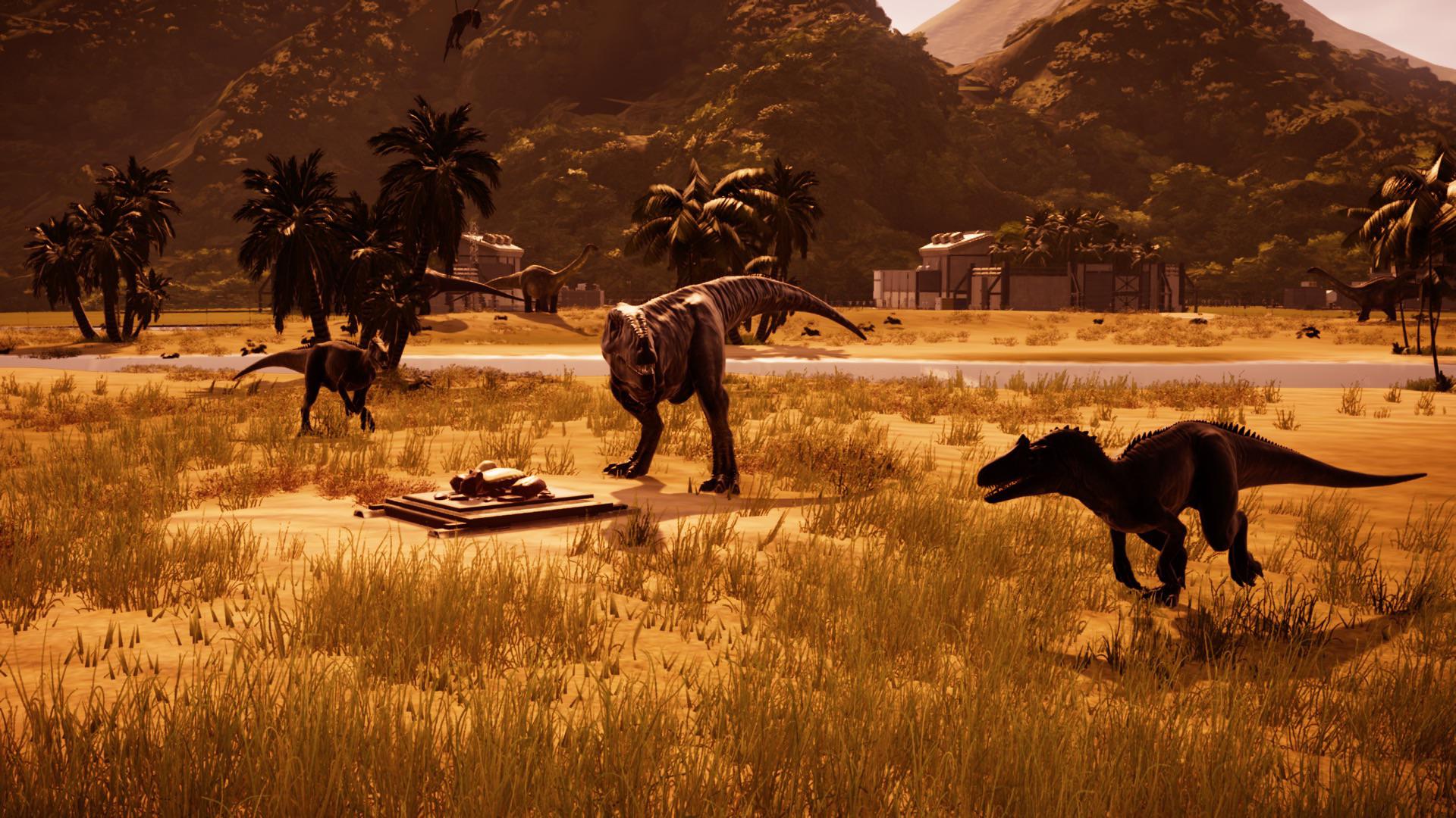 A standoff in the nature reserve before the mountains were built. r