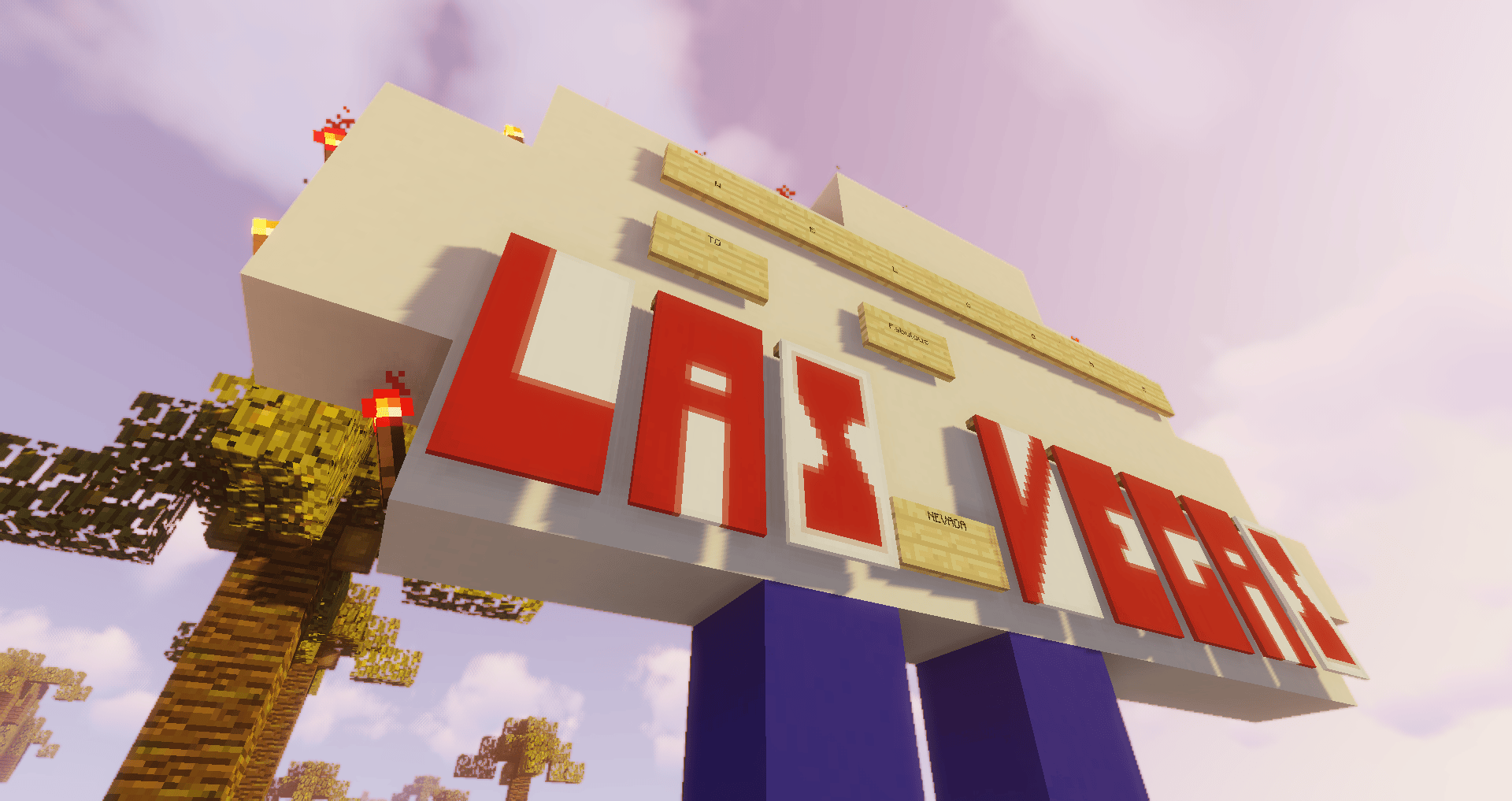 Im working on a project where i build Las Vegas in Minecraft at a 11 scale. dm me if your