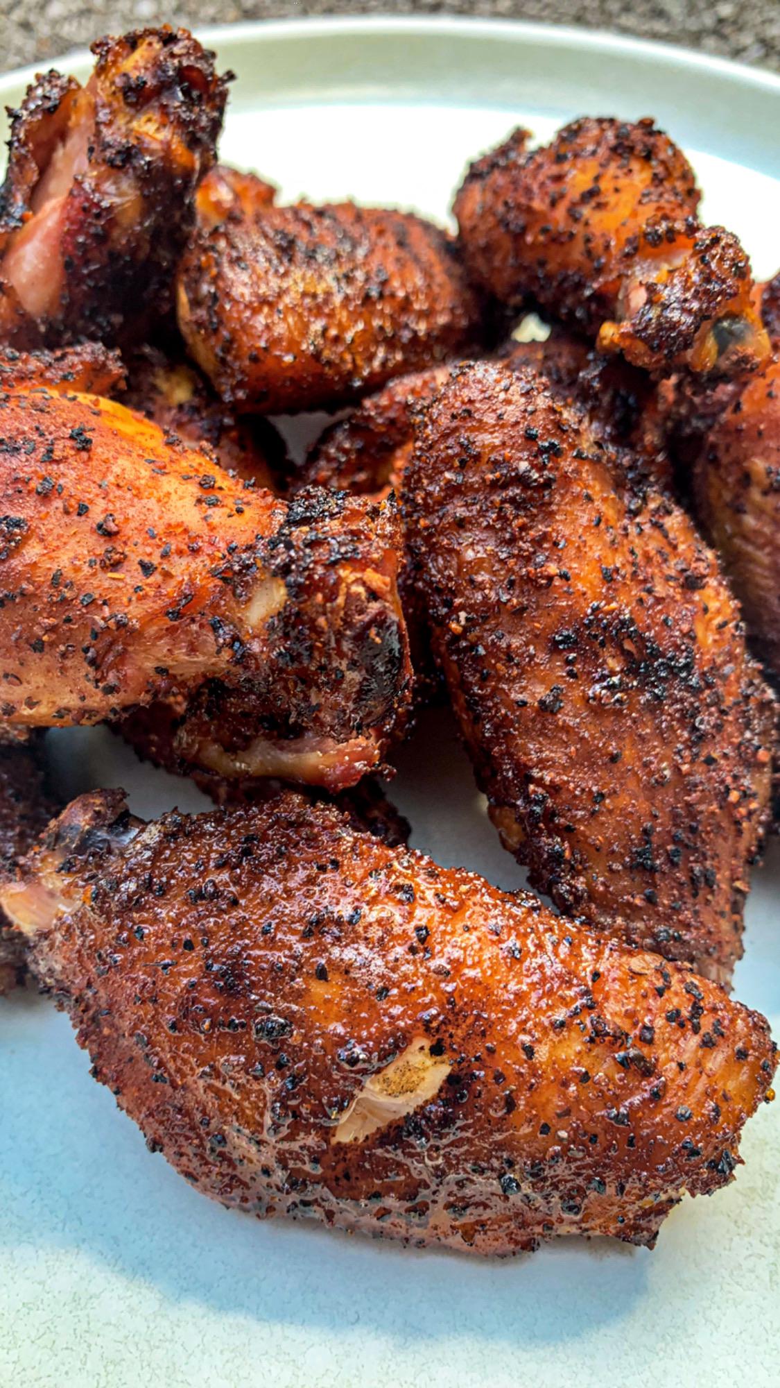 Homemade Smoked Nashville Hot Chicken Wings r/FoodPorn