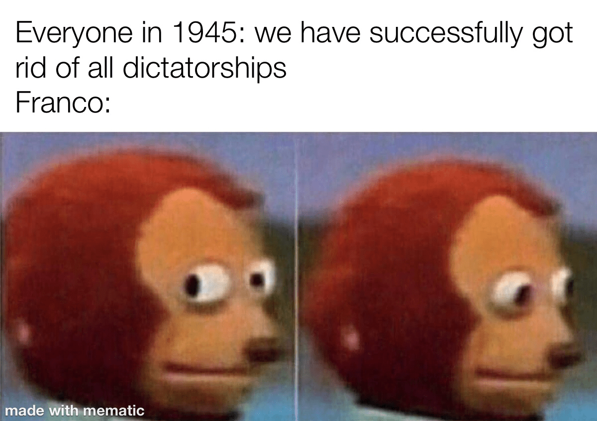 a rare Spanish Civil War meme! r/HistoryMemes