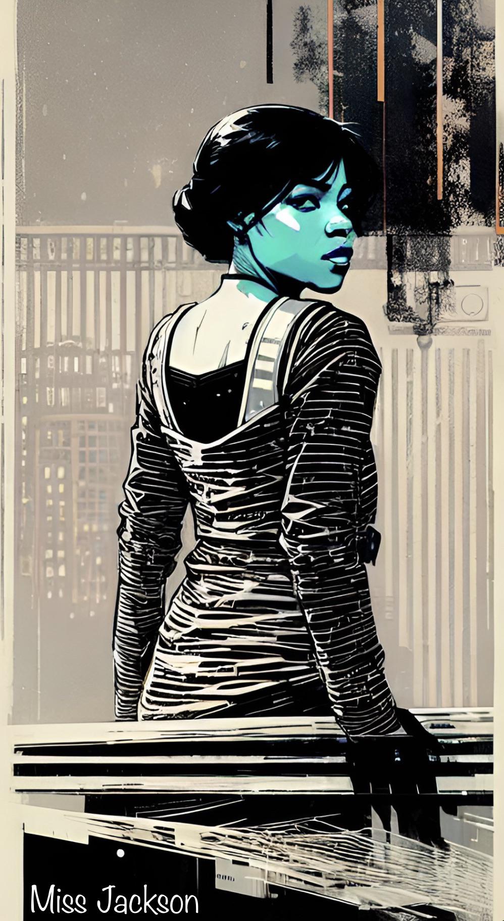 Miss Jackson Fan Art : panicatthedisco