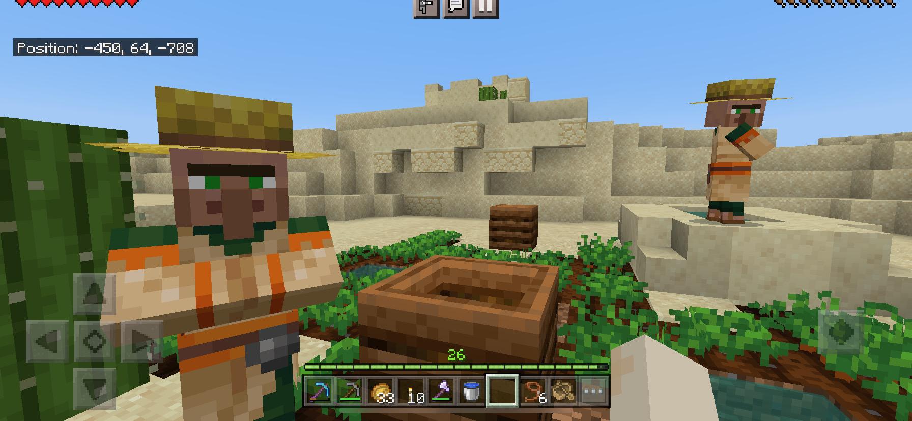 [Bedrock] Why aren't these villagers breeding? I've given them plenty