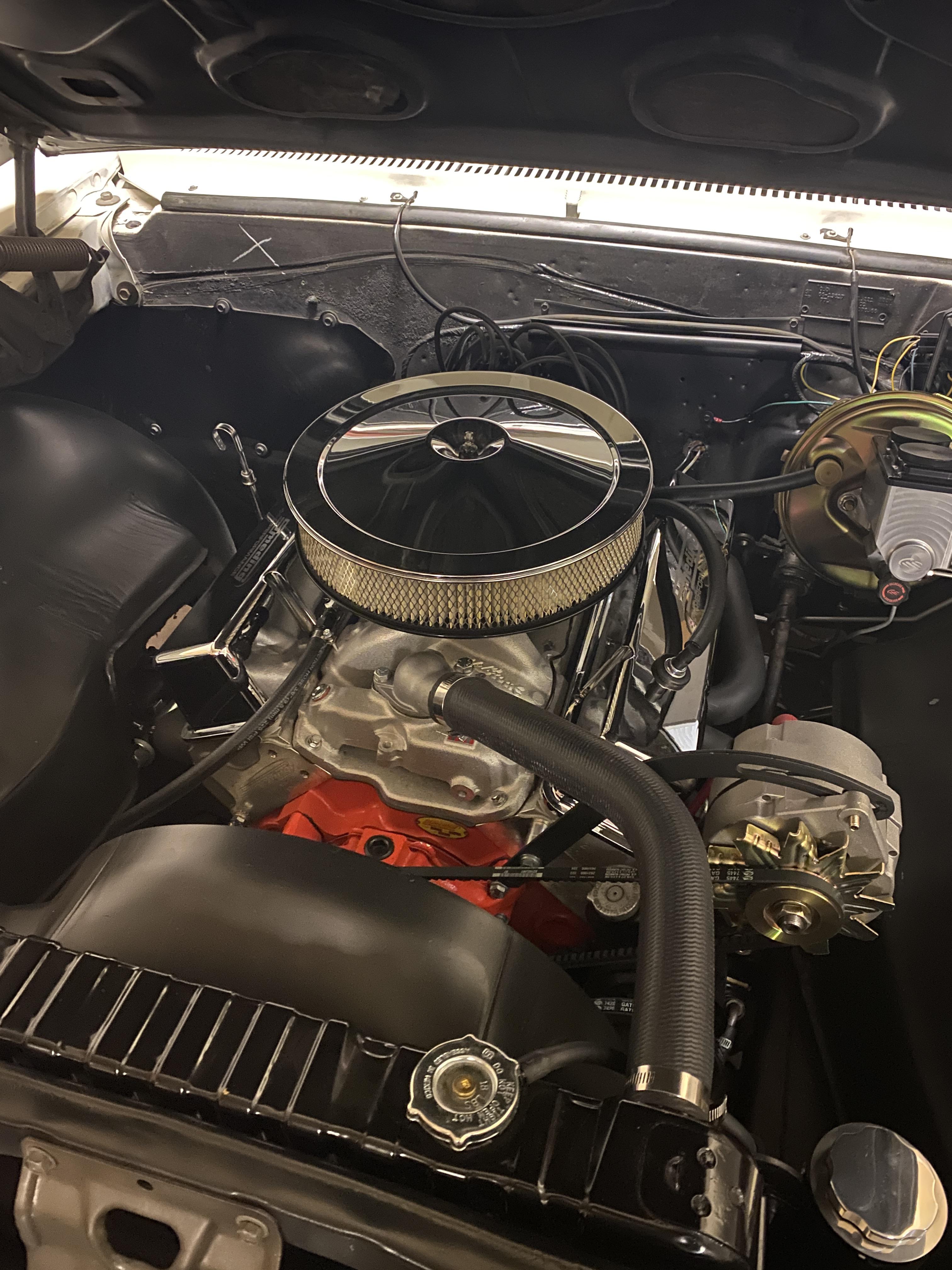 My 66 Chevelle’s engine bay : r/musclecar