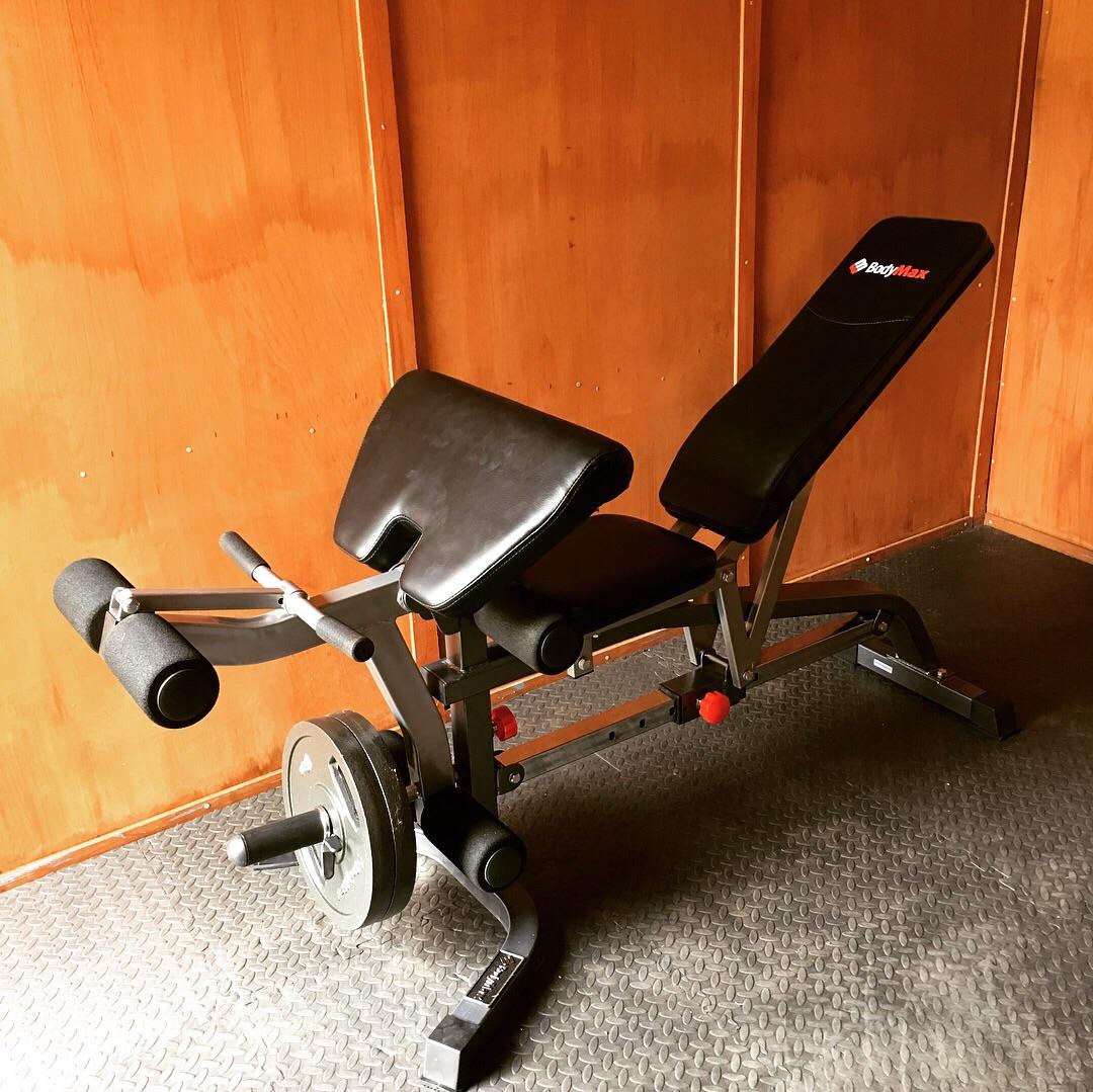 Bench With Leg Extension Attachment alvalewis