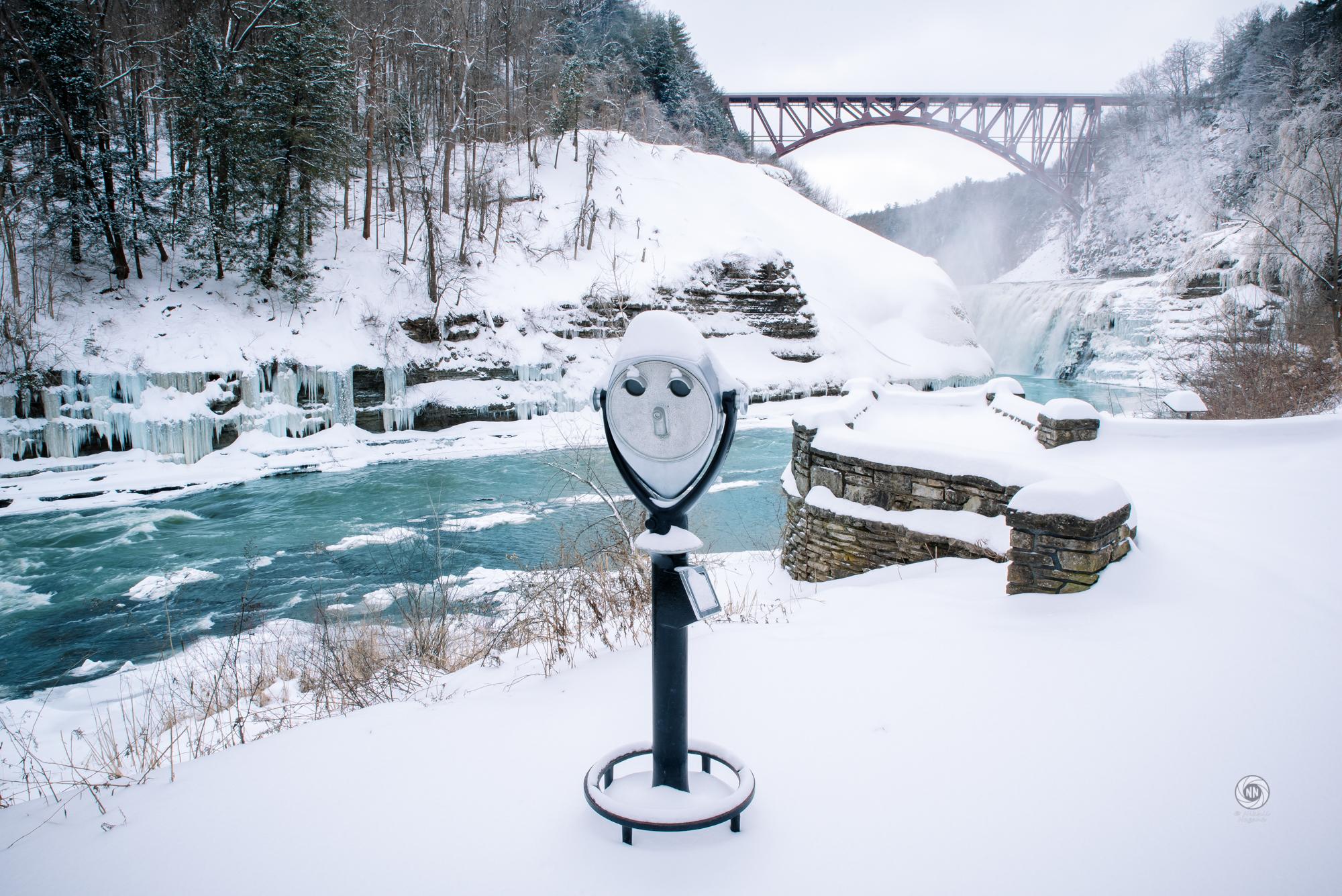 It's a winter wonderland at Letchworth State Park [photo] r/Rochester
