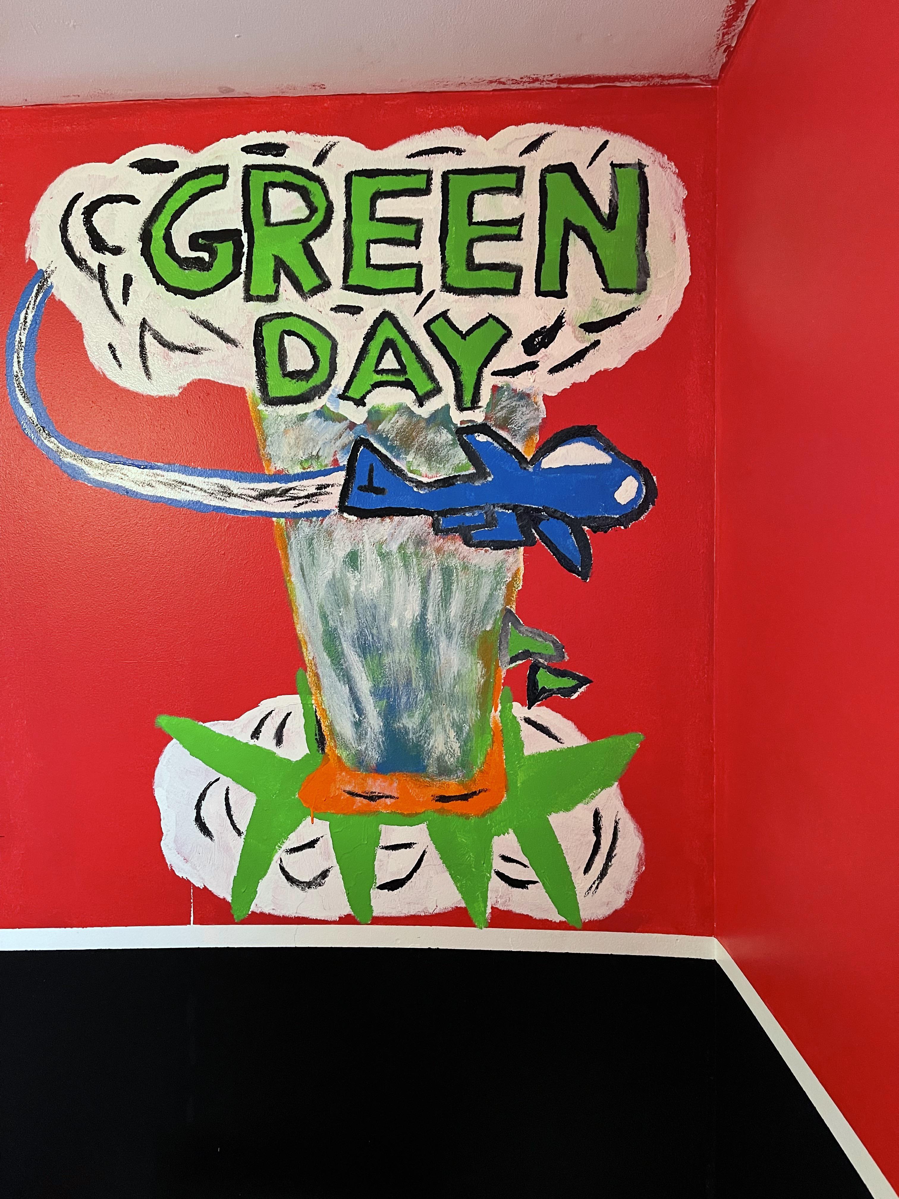 Painted Green Day Wall Art r/greenday