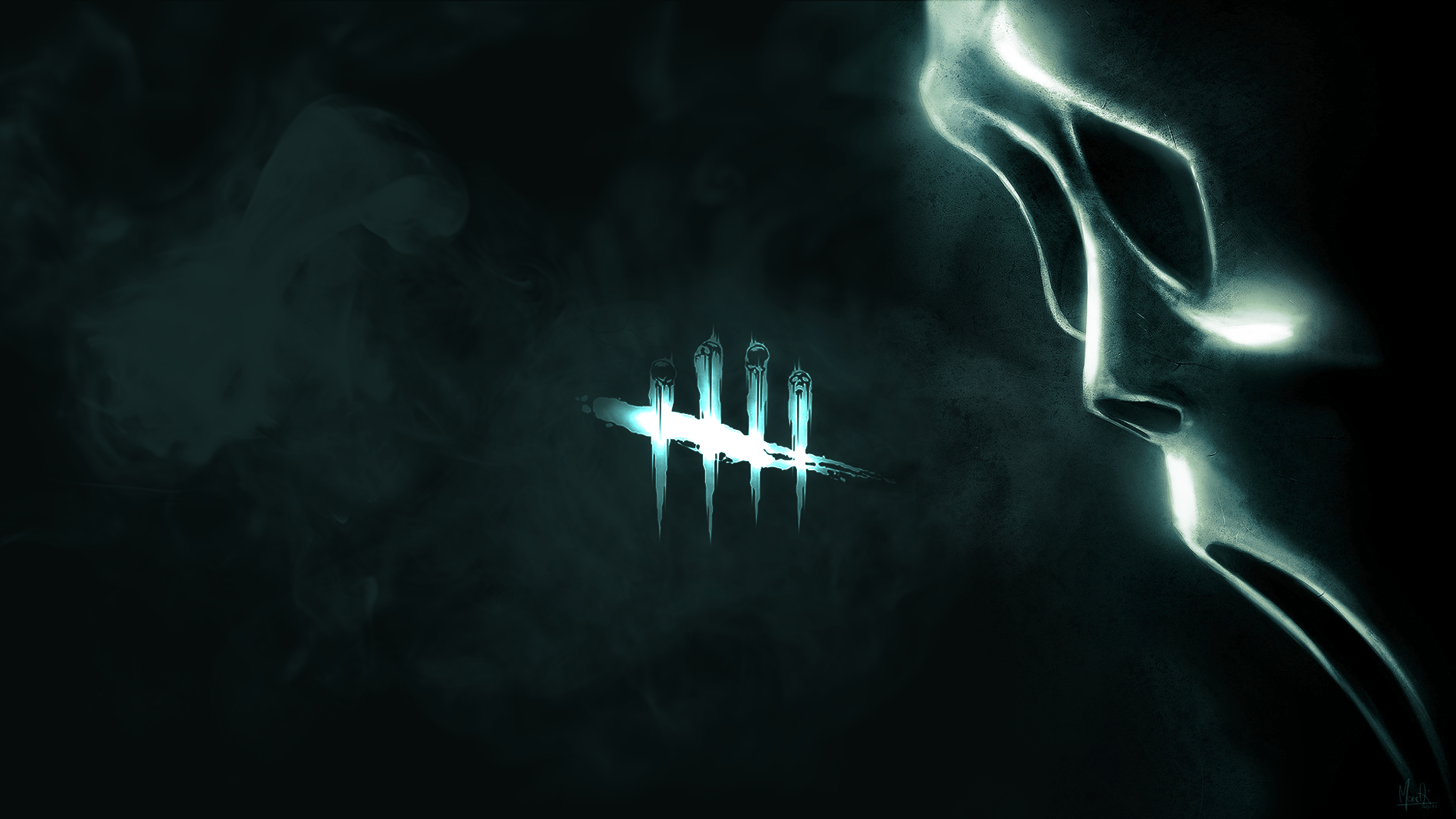 Made a Ghostface wallpaper (1920x1080) and thought of sharing it with