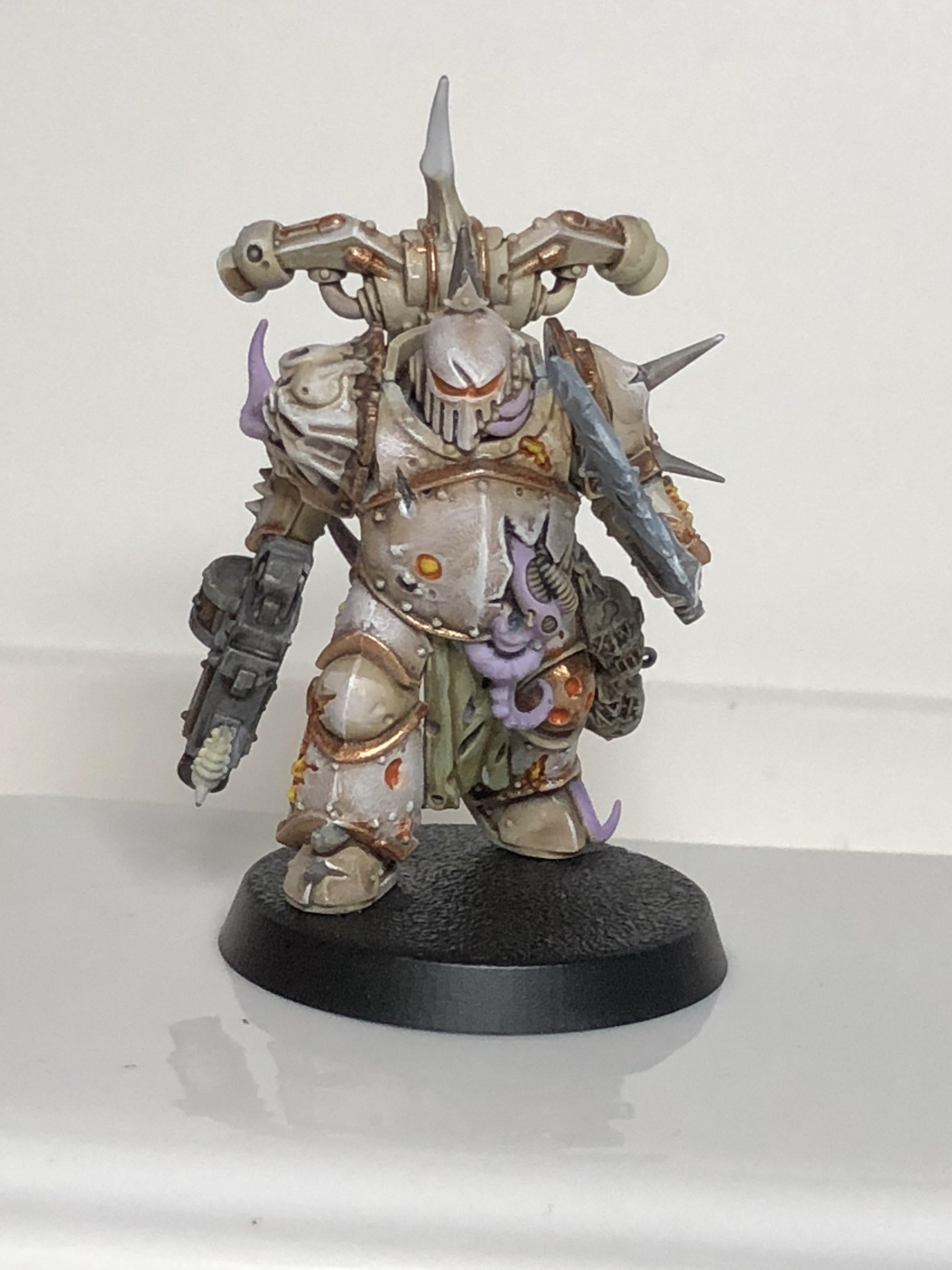 [C&C] Plague marine paint scheme for pallid hand. Warhammer40k