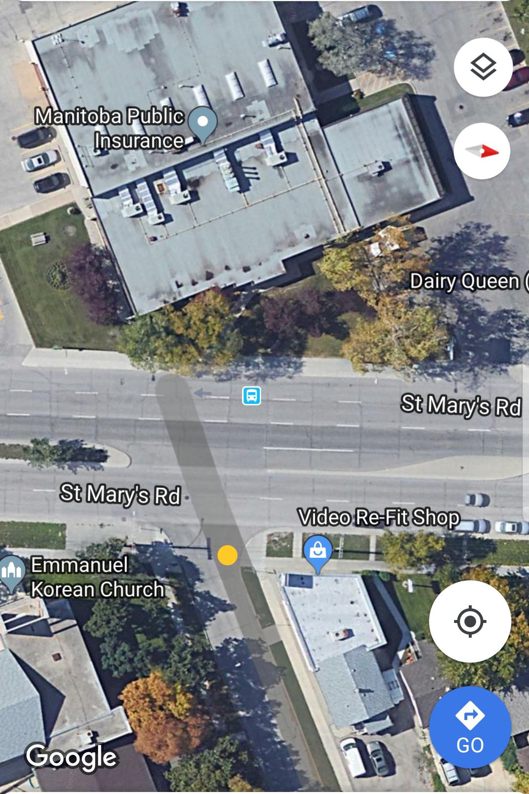 So how exactly would one perform a left turn from the marked location