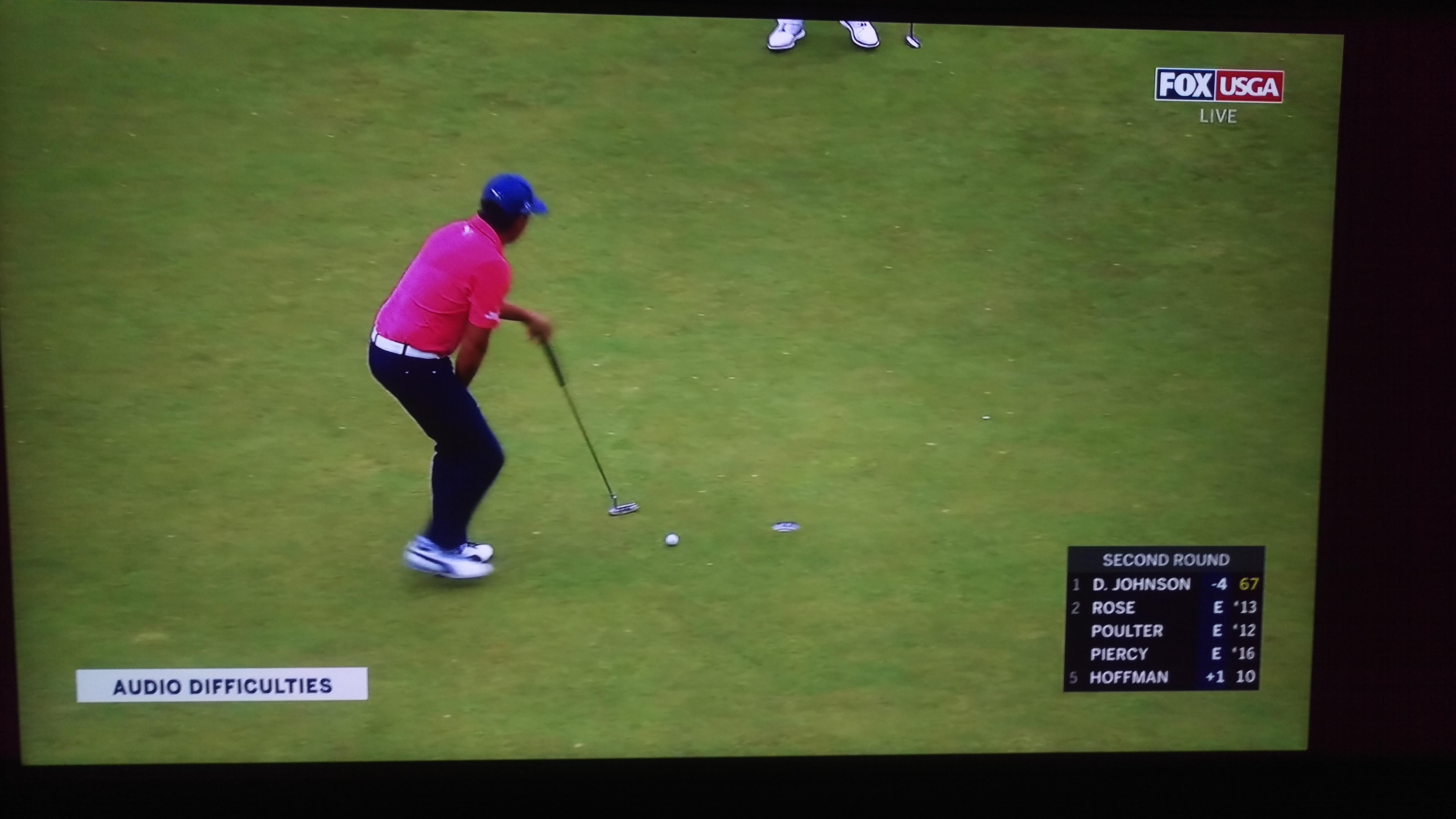 The best part of Fox's broadcast thus far... golf