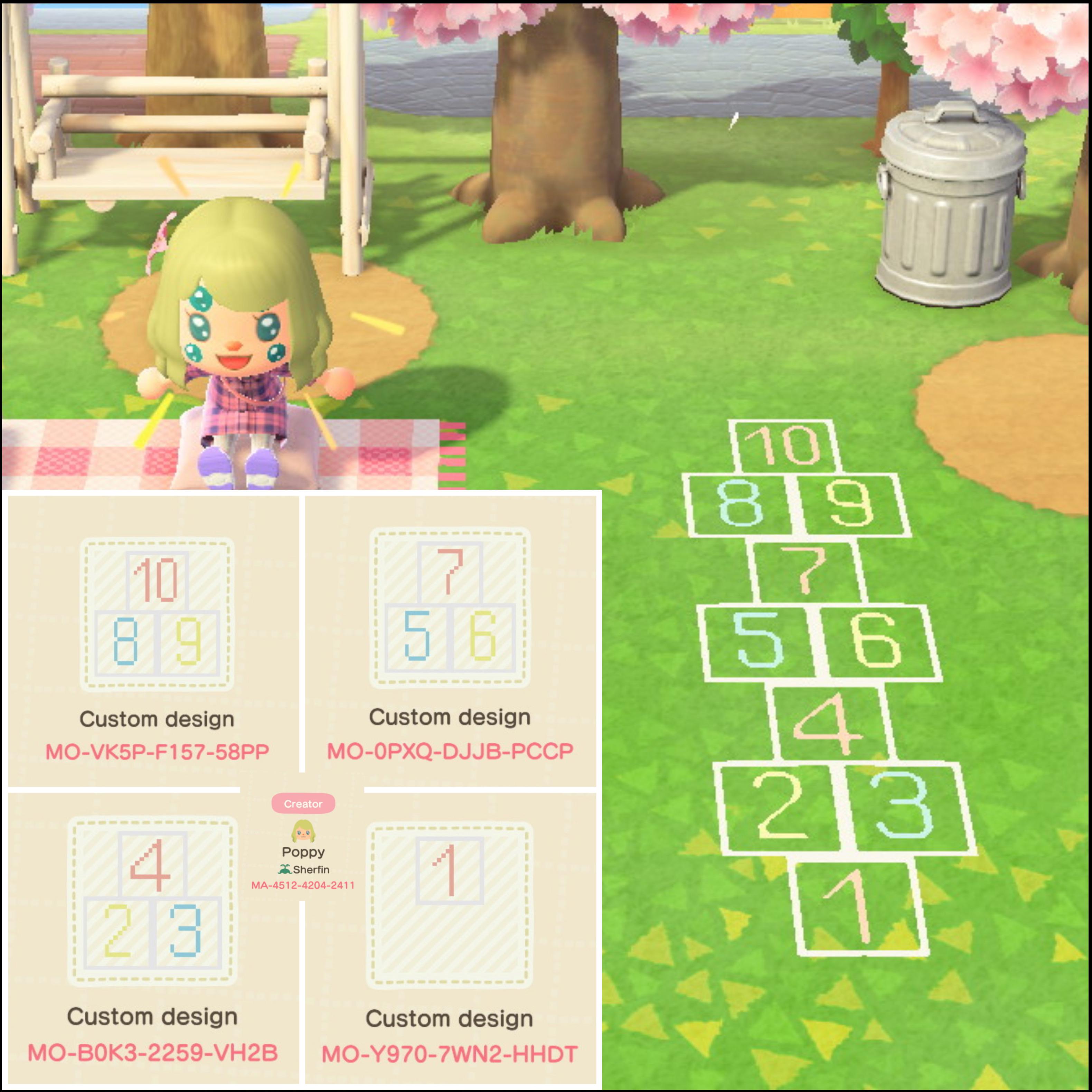 I haven't seen this done yet and parks etc are so cute in ACNH so here