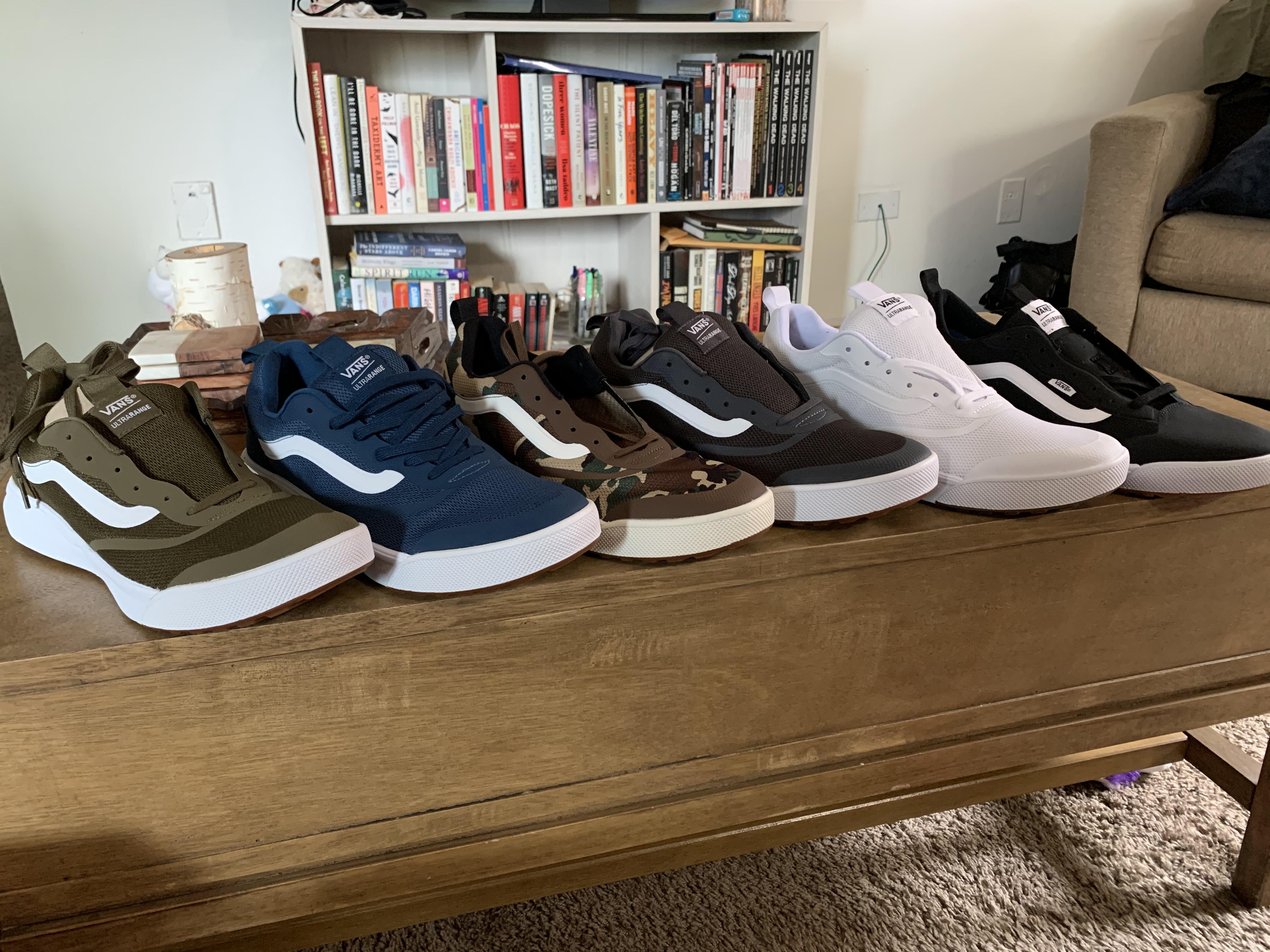 The Vans outlet gods shined upon me today. All for around 200!!🙌🏾 r/Vans