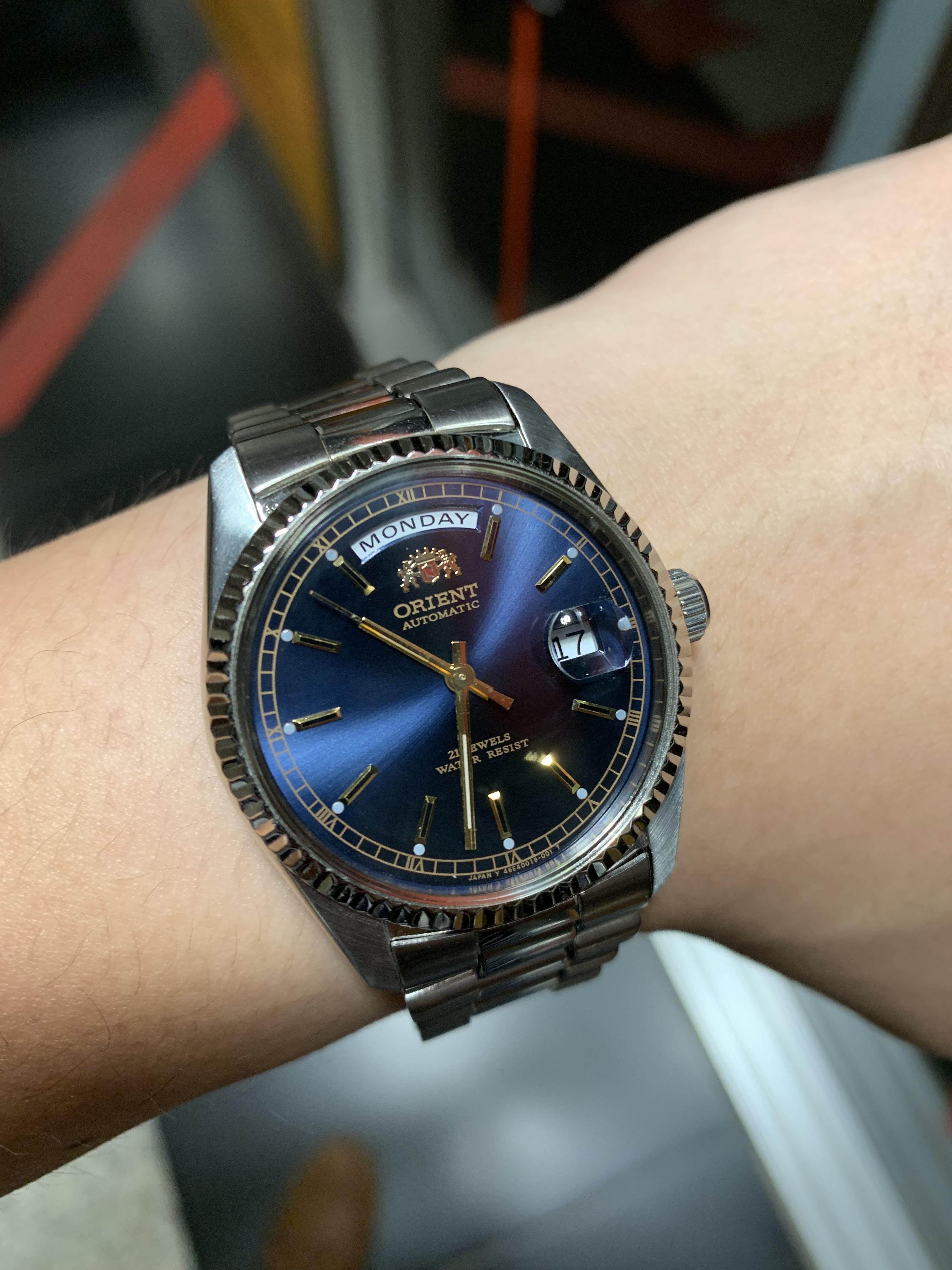 [ORIENT] Blue Orient President r/Watches