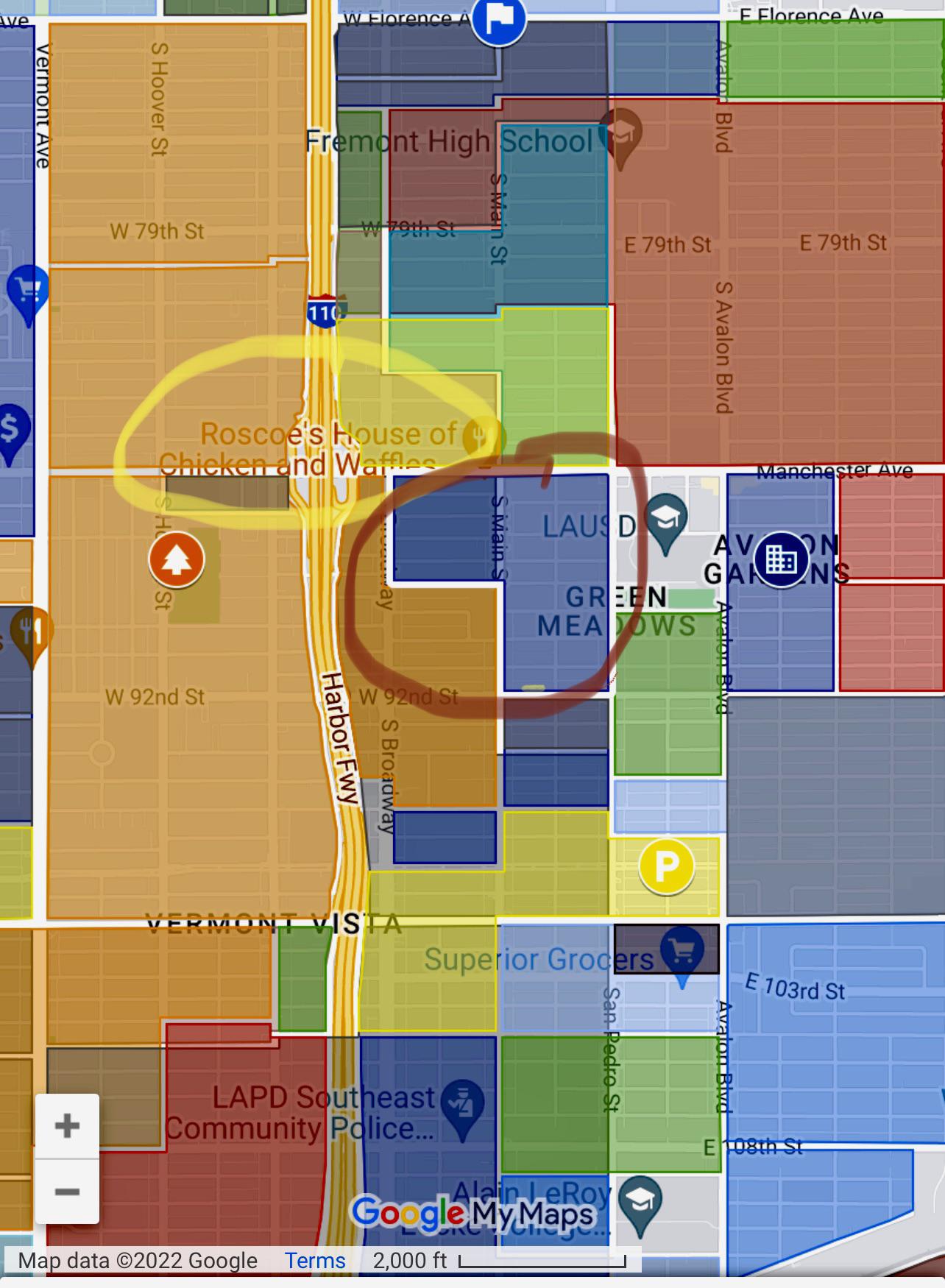 87 GC turf in proximity to roscoes. Allegedly the teenager was