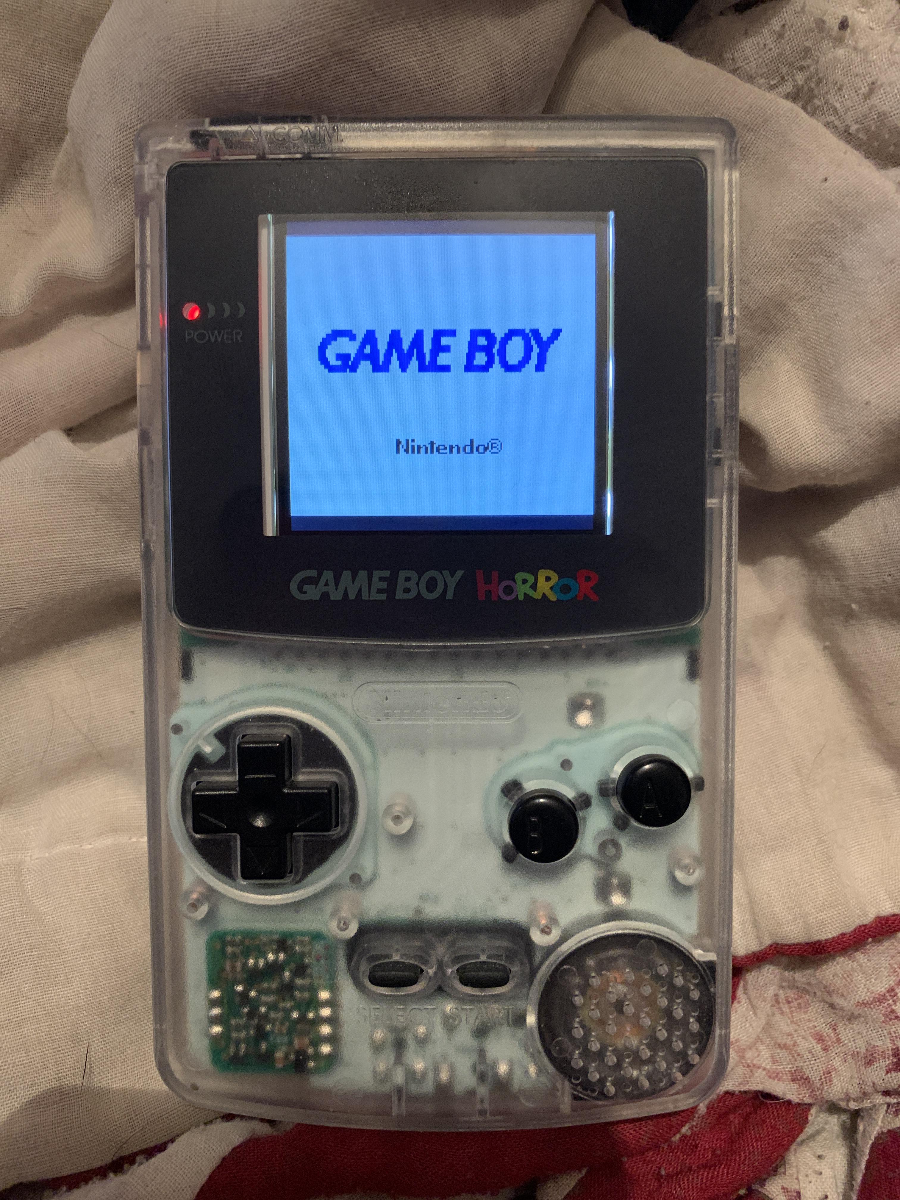 Finished my Gameboy Horror! What do you think? r/Gameboy