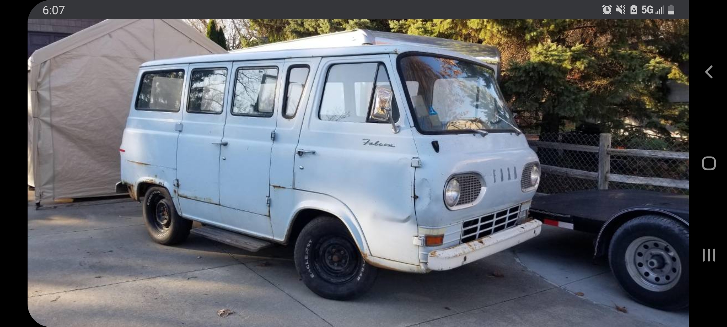 Ford Falcon Van the official car of 60's midengine performance r