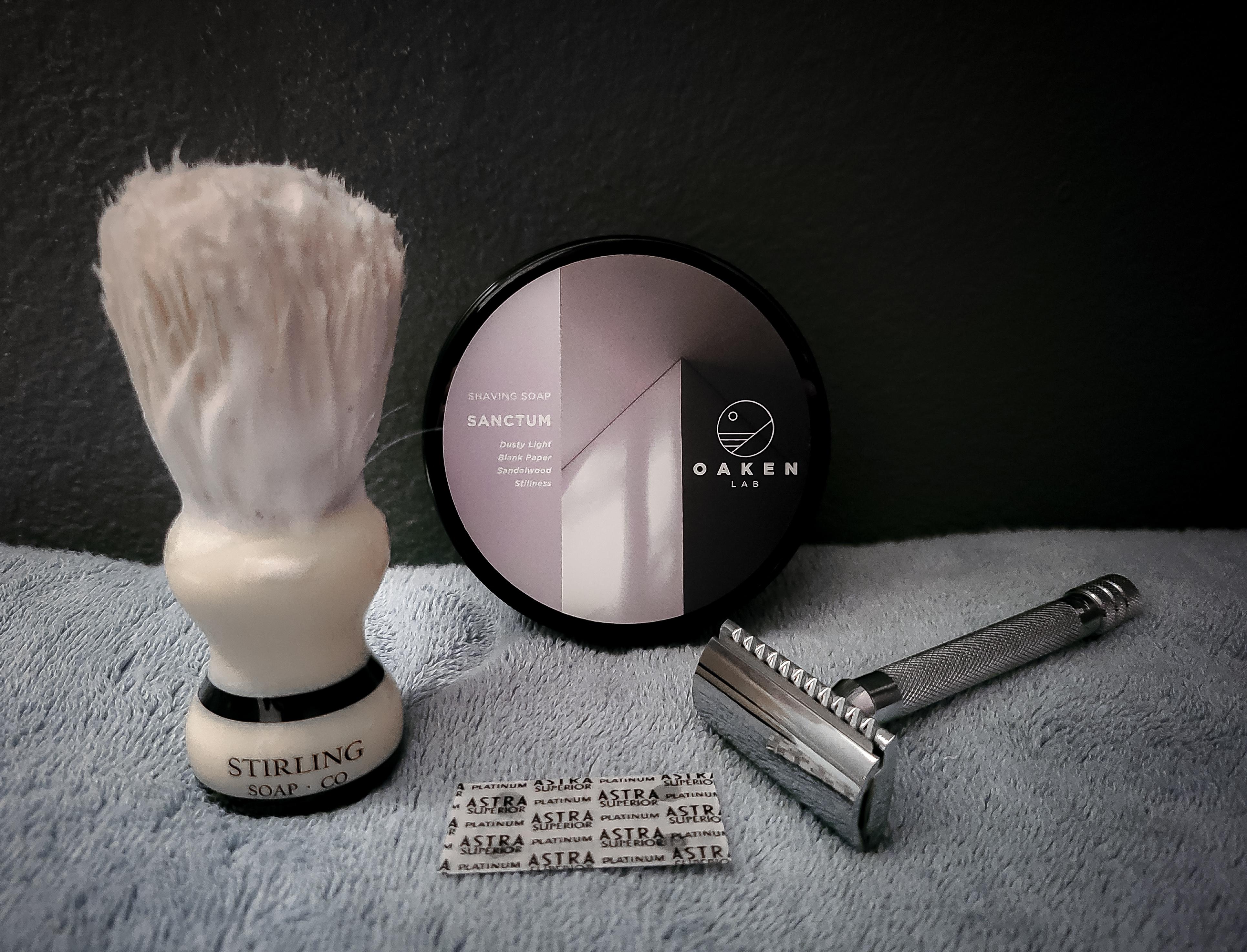 First Sanctum shave r/wicked_edge