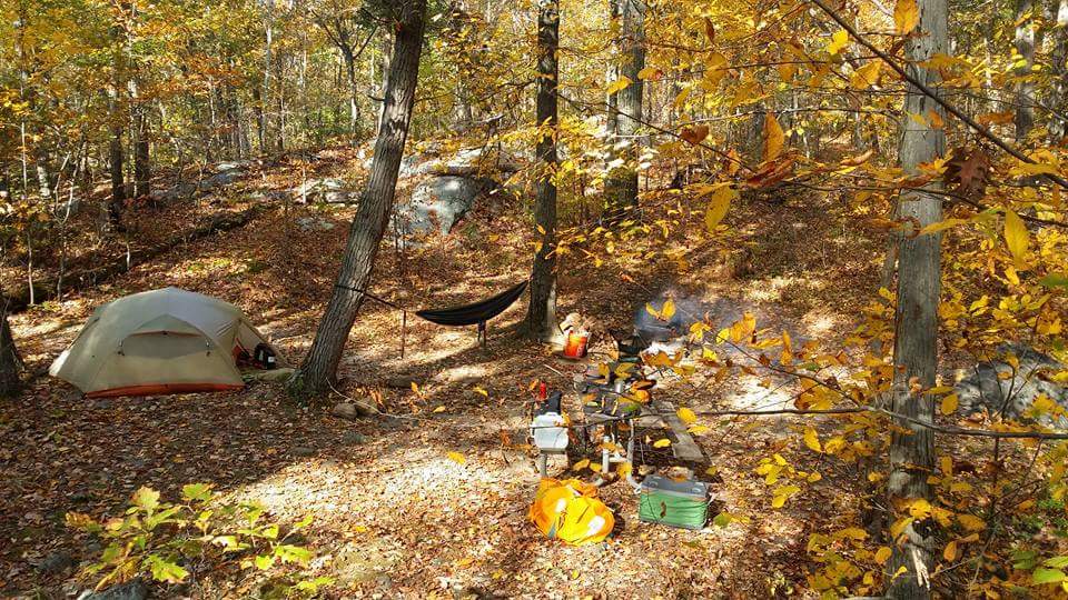 My campsite Jenny Jump State Park , Blairstown/Hope NJ (Original