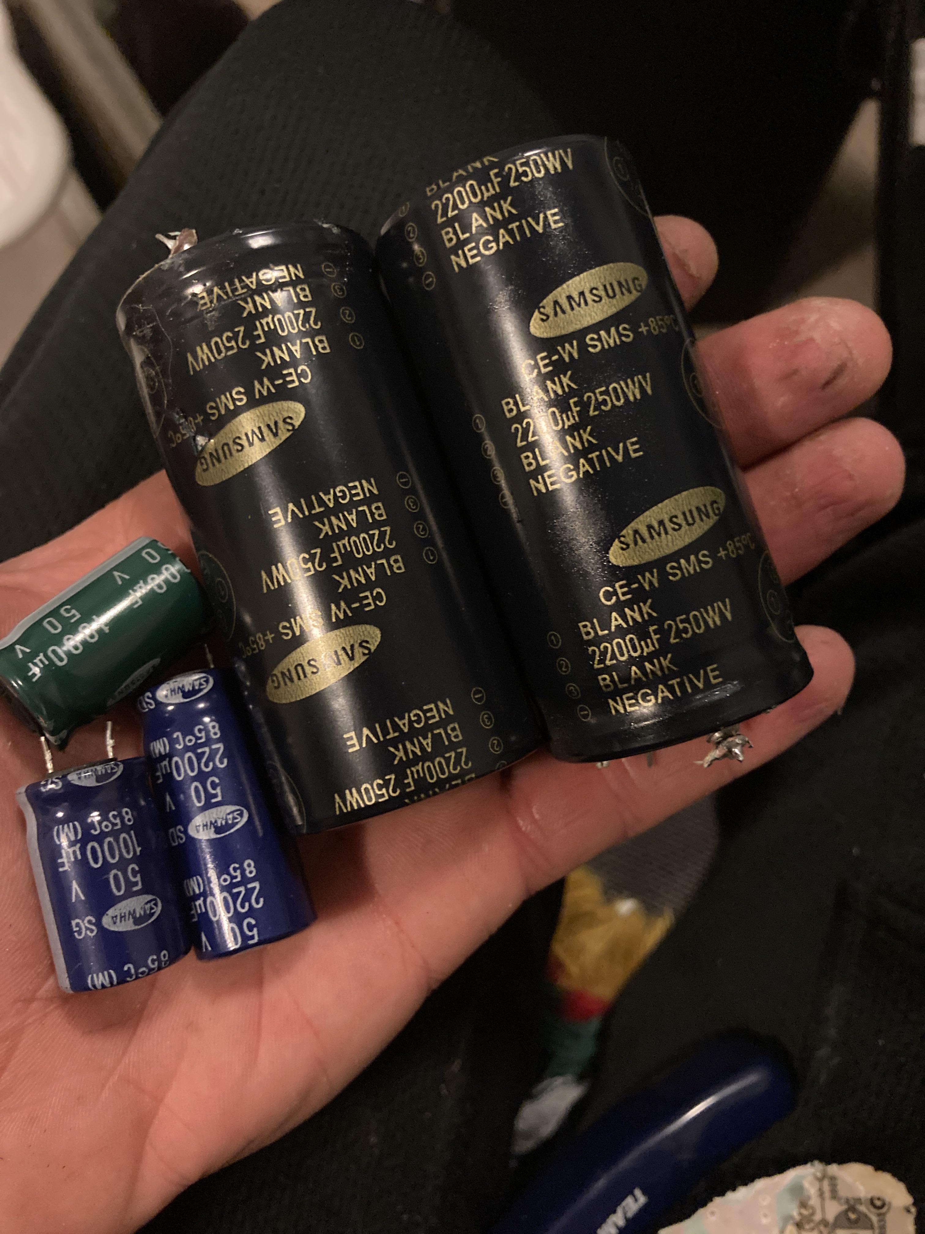 so Do these capacitors worth anything at all can I see a brand new they
