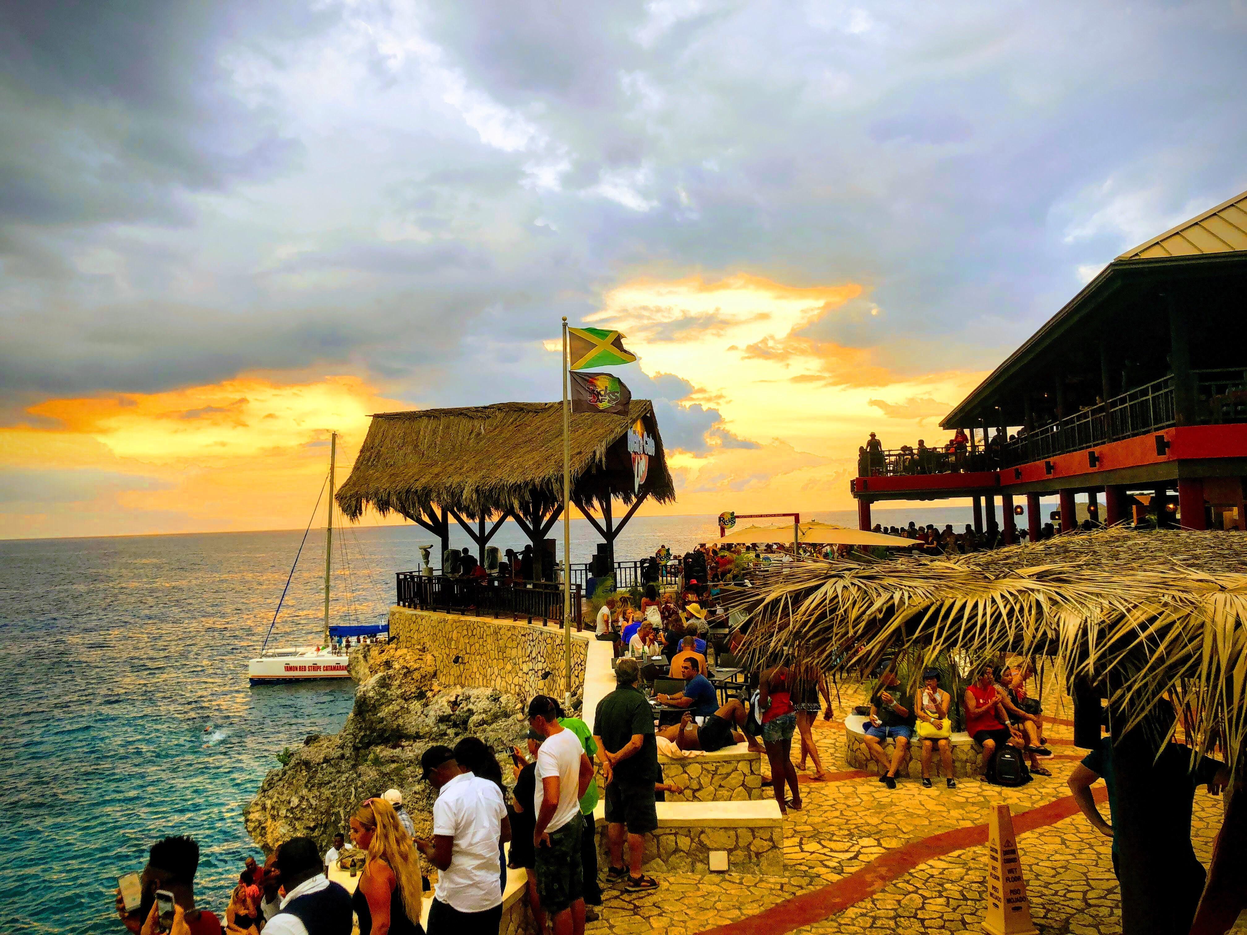 Rick’s Cafe at sunset! Negril Jamaica. r/Jamaica