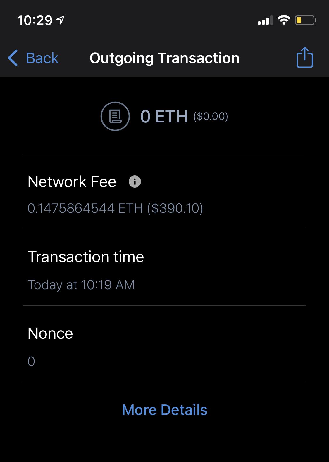 Did I just throw away 400 of Eth in Gas on a failed mint? r/Rarible