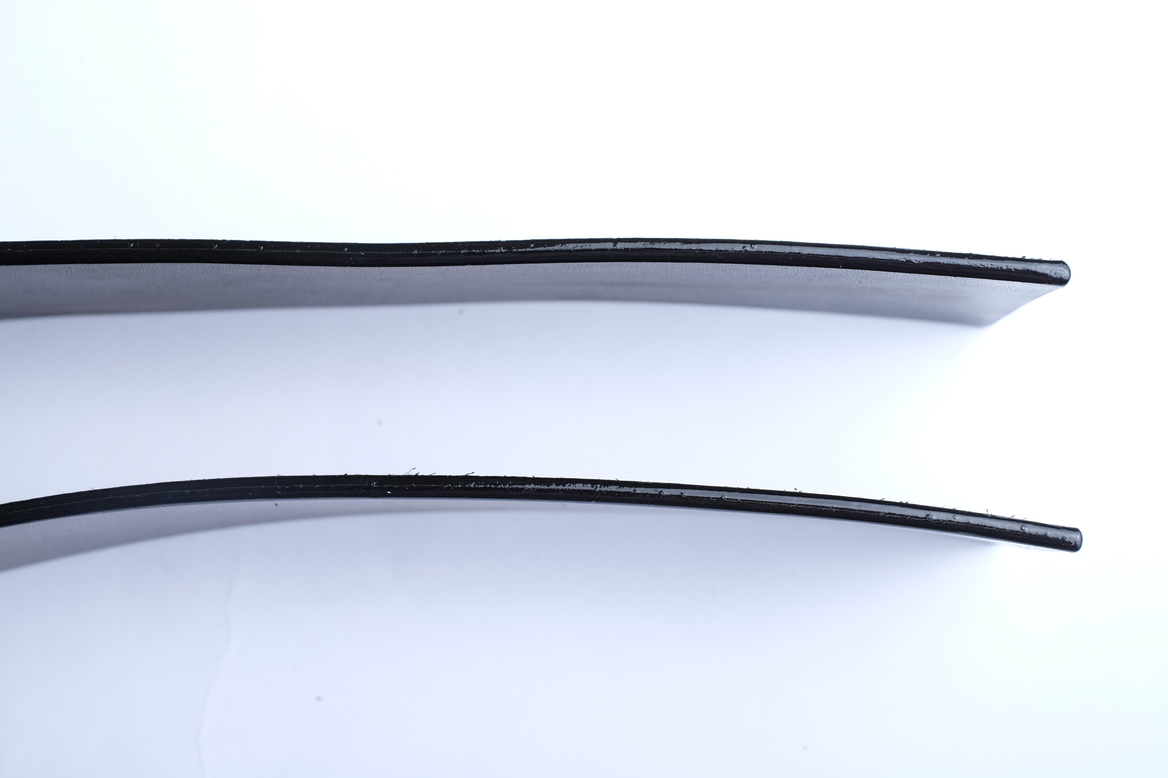 What is the best paint to use for finishing the edges of belts after