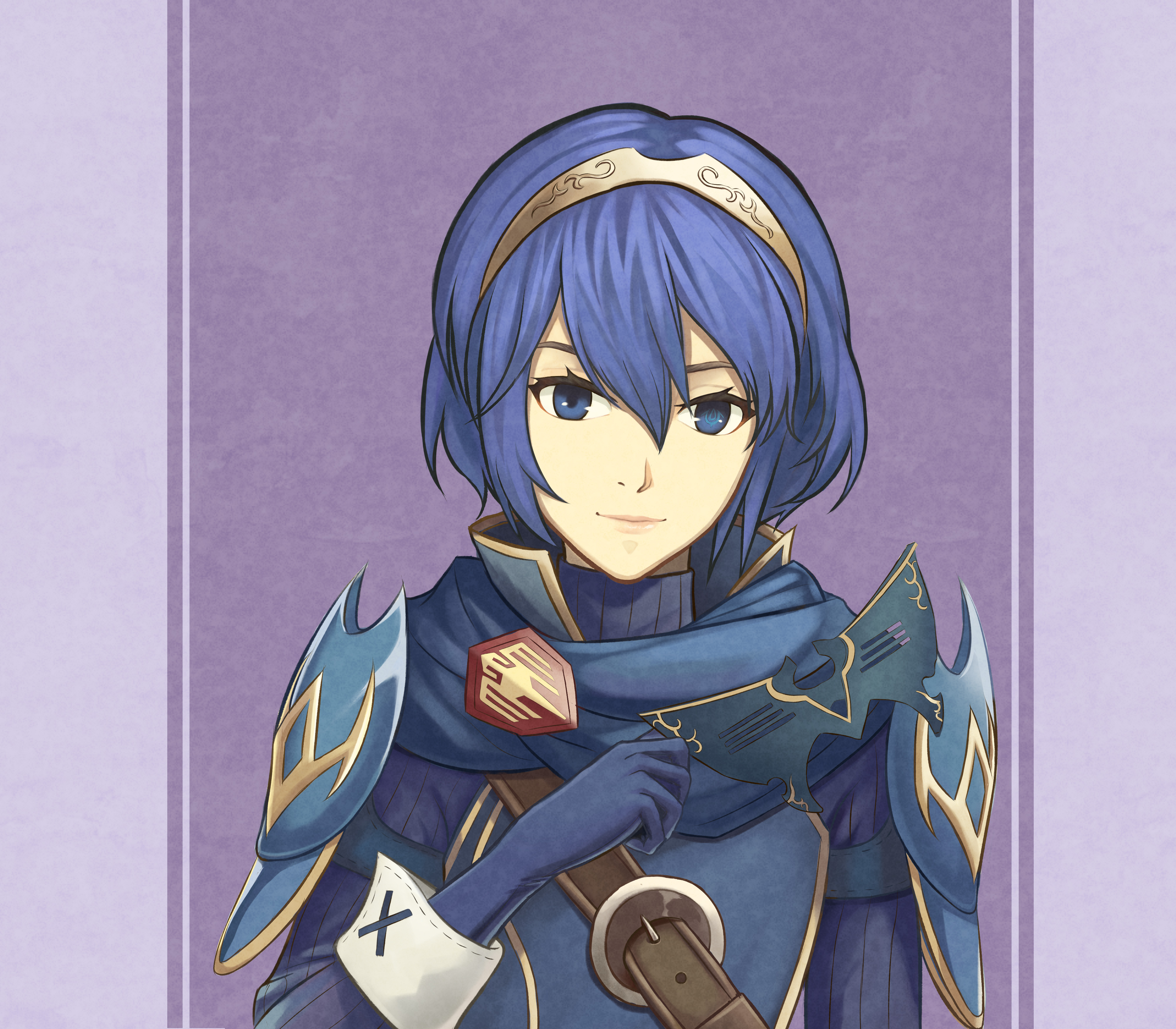 I draw Lucina Masked Marth [fanart] FireEmblemHeroes