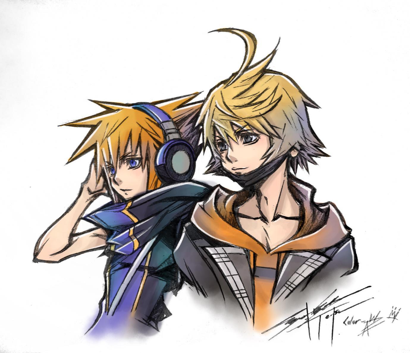 Early Concept Art Of Sora By Tetsuya Nomura Kingdomhearts 66D