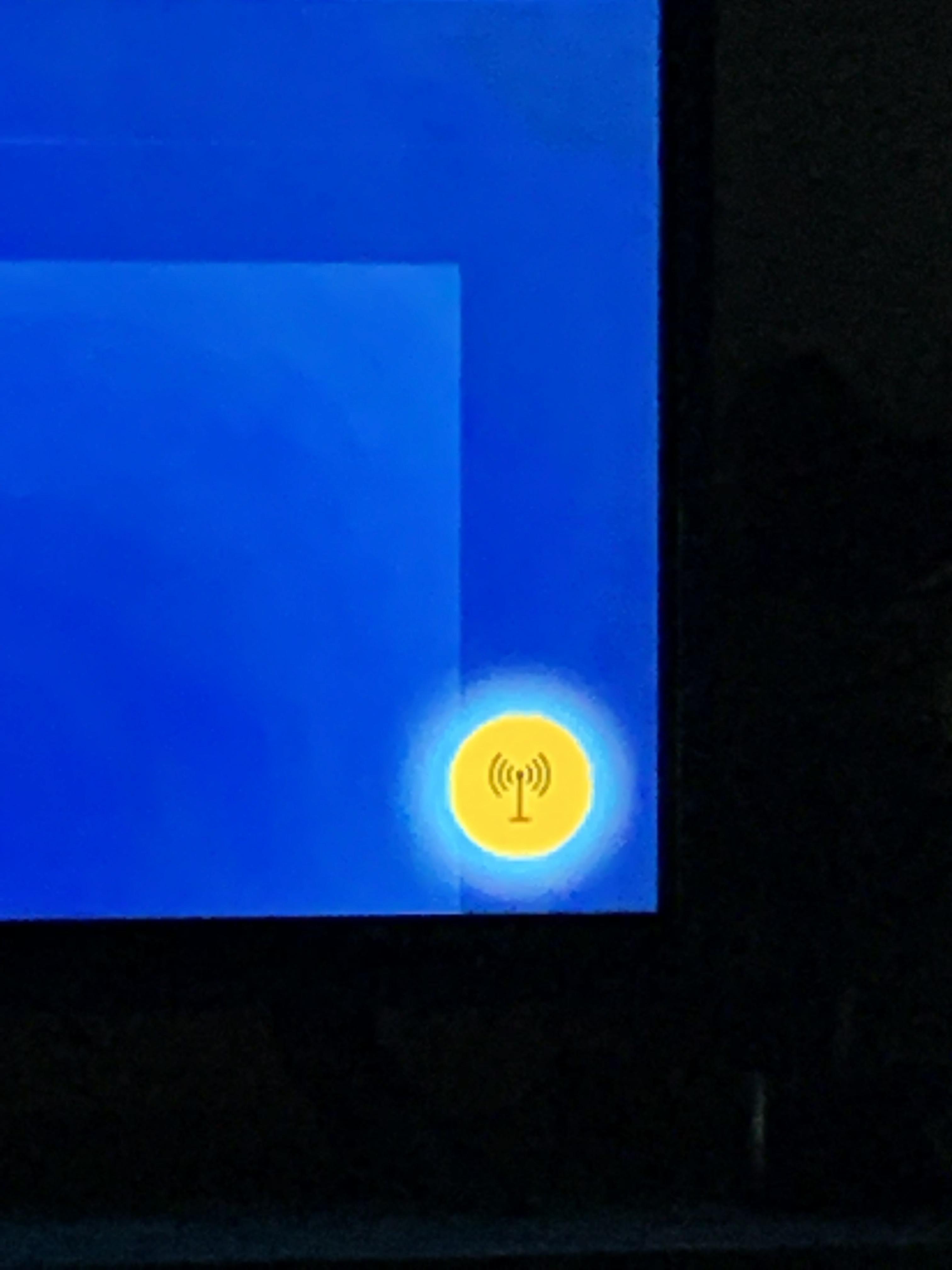 Steam Link question. What is this yellow WiFi symbol and how do I get