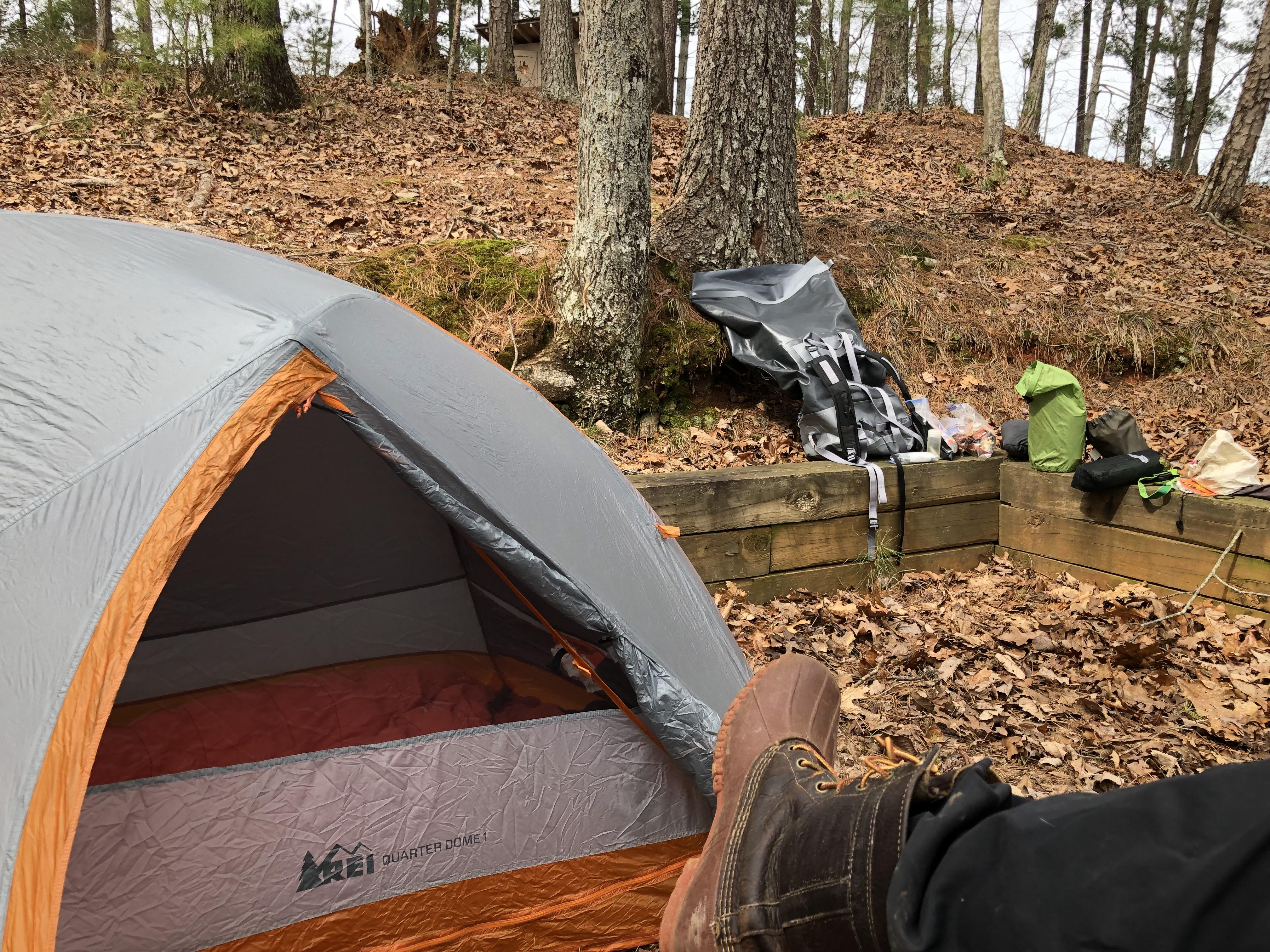 Carter’s lake, r/canoecamping