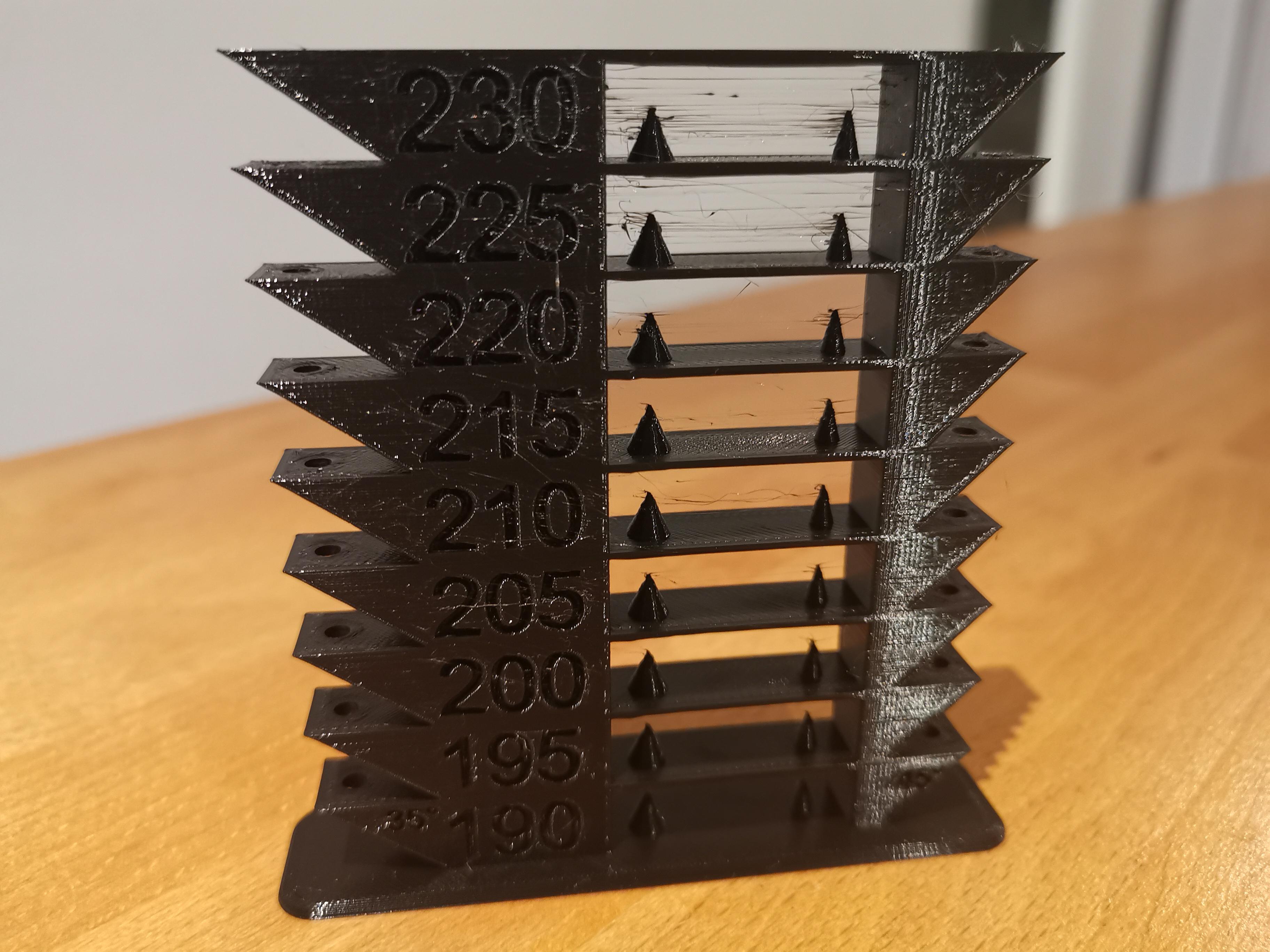 My new Prusa is so good that I can choose almost all the temperature