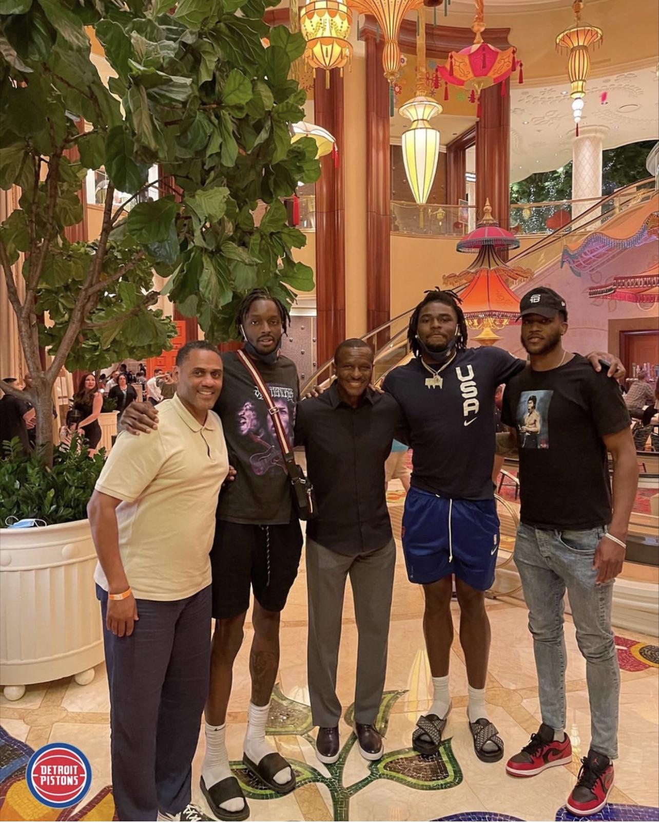 Detroit Basketball posted up in Vegas r/DetroitPistons