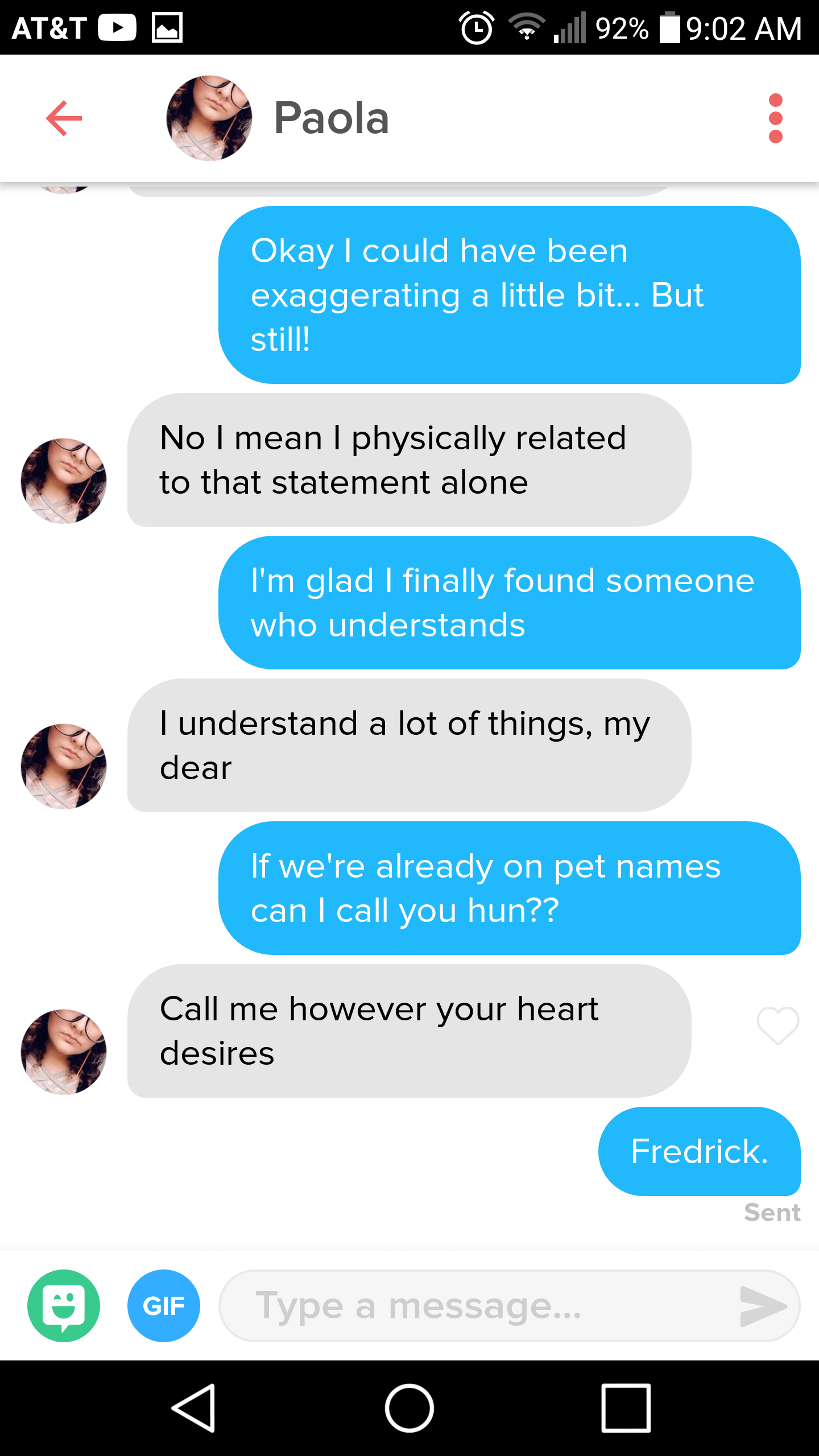 Cute Pet Names 😍😩 r/Tinder