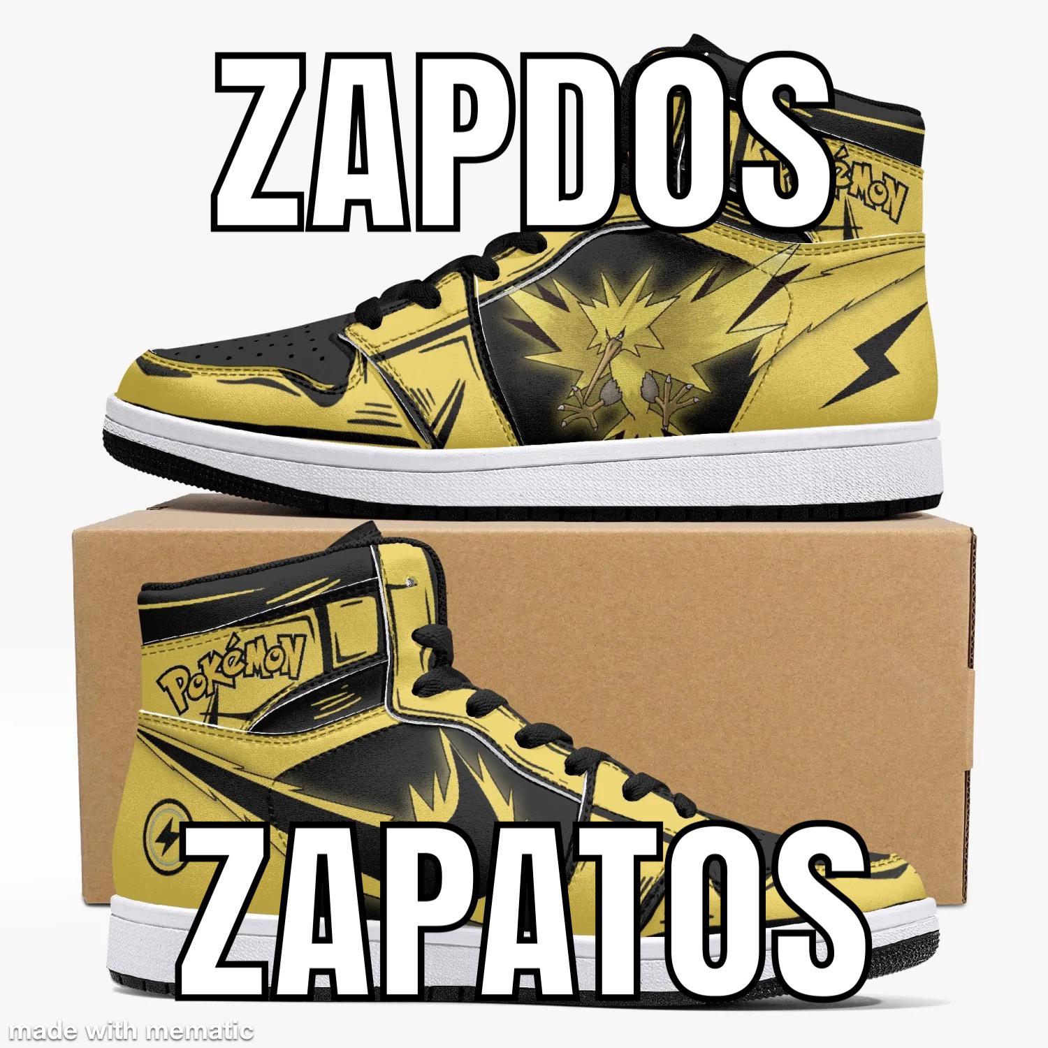 Shoes in Spanish r/pokememes
