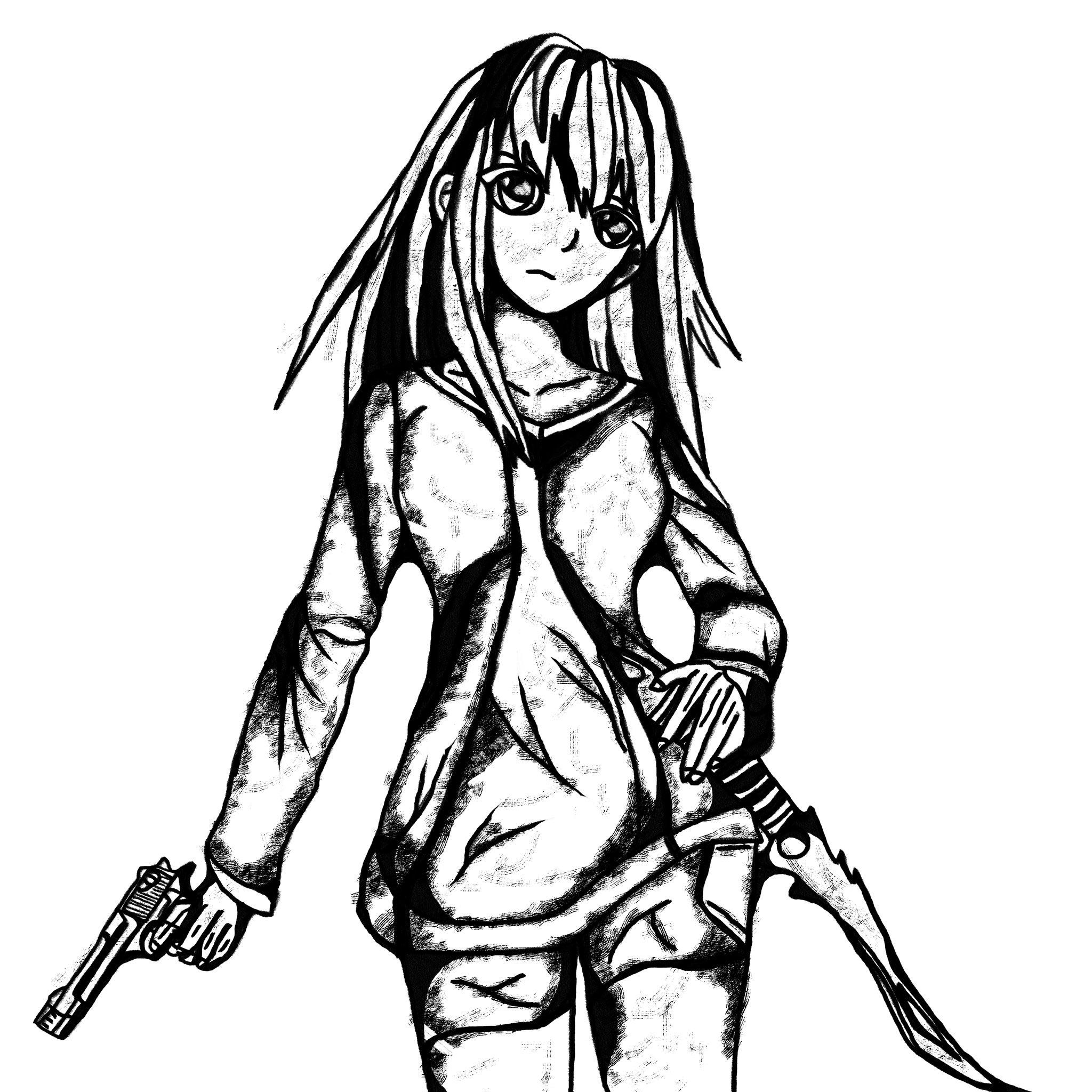 My Badass anime girl r/AnimeART