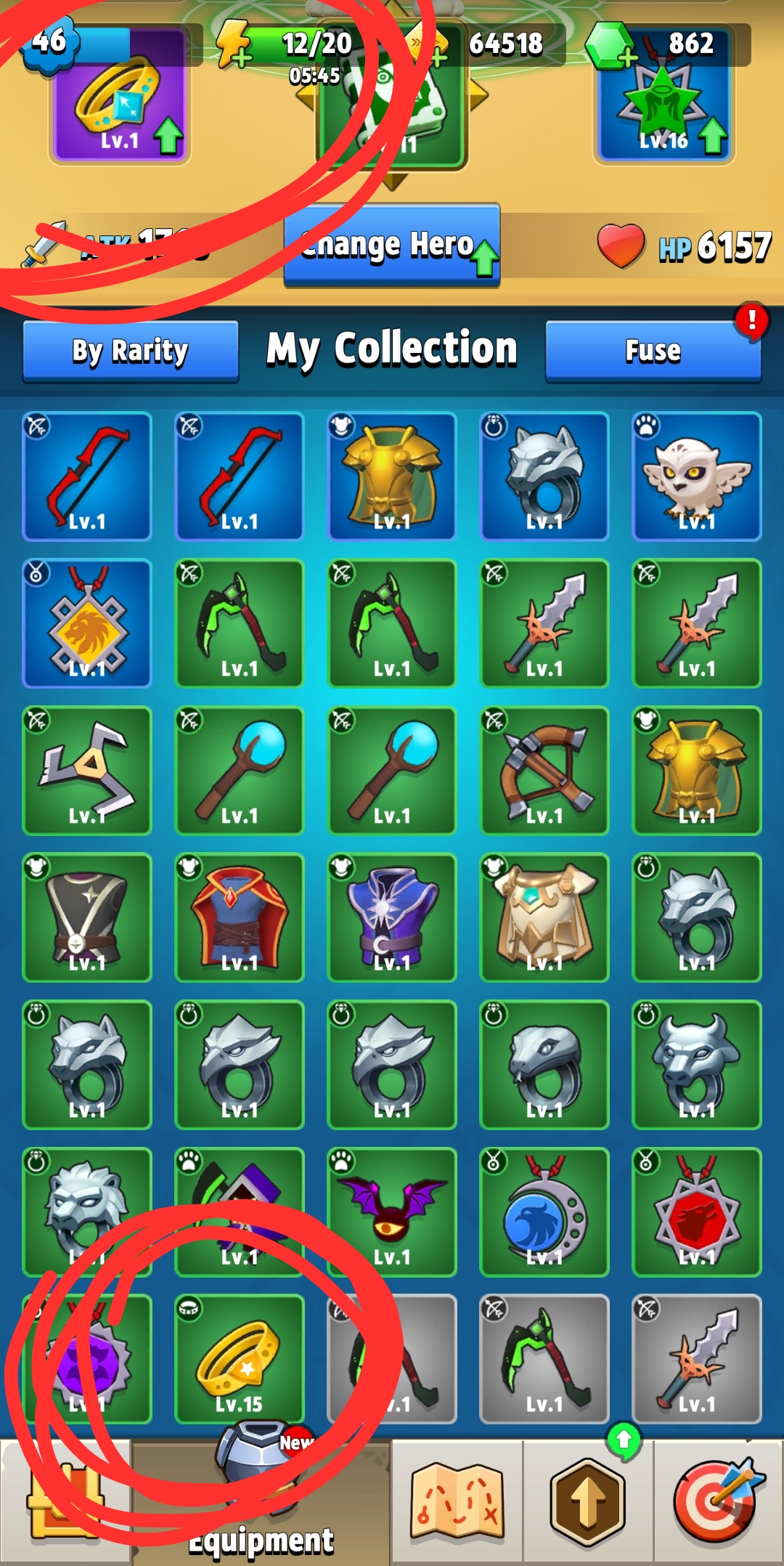 Epic Quickshot vs Rare Invincible? r/Archero